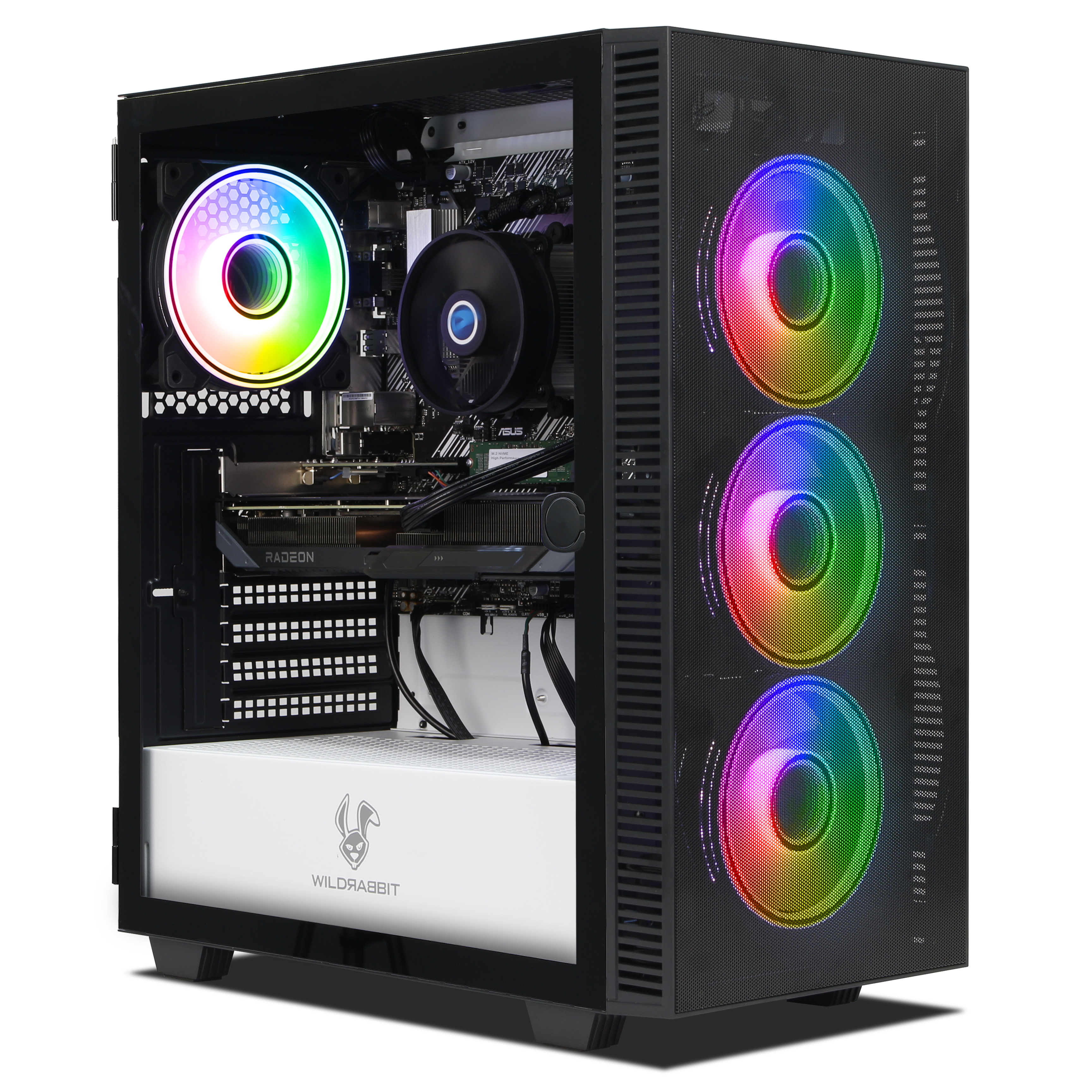 Wildrabbit Blaze | AMD Ryzen 5 5500 | Radeon RX 9060 XT 8Go | 16Go RAM | 1To NVMe SSD | Windows 11 | WiFi & Bluetooth Wildrabbit Blaze | AMD Ryzen 5 5500 | Radeon RX 9060 XT 8Go | 16Go RAM | 1To NVMe SSD | Windows 11 | WiFi & Bluetooth