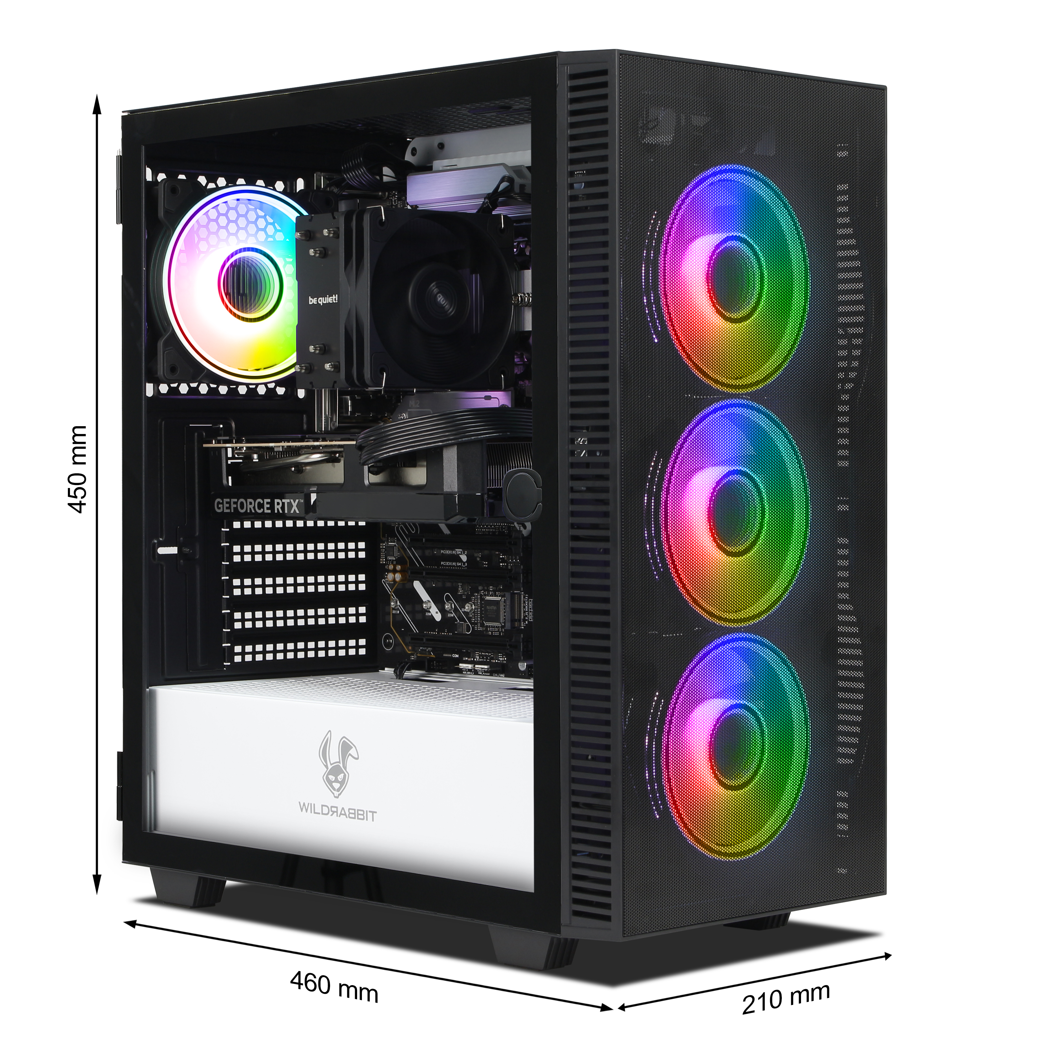 WILDRABBIT X ASUS | Intel Core Ultra 5 225 | Nvidia GeForce RTX 5060 Ti 16GB | 32GB DDR5 RAM | 1TB NVMe SSD | Windows 11 | WLAN & Bluetooth WILDRABBIT X ASUS | Intel Core Ultra 5 225 | Nvidia GeForce RTX 5060 Ti 16GB | 32GB DDR5 RAM | 1TB NVMe SSD | Windows 11 | WLAN & Bluetooth