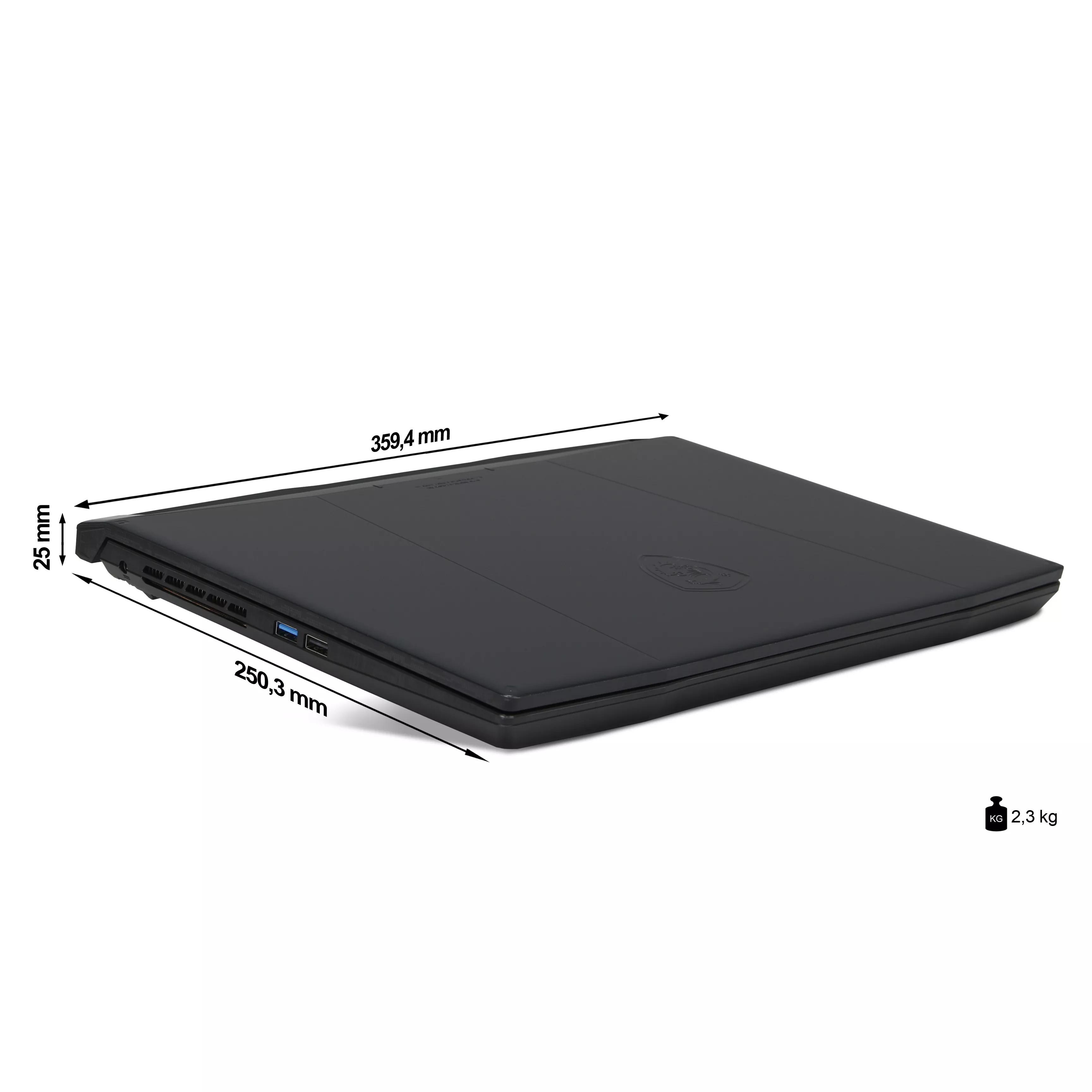 MSI Katana A15 AI B8VF-451 Gaming | 16GB DDR5 RAM | 512GB NVMe SSD | AMD Ryzen 7 8845HS | 15.6" Full HD LED Display | Nvidia GeForce RTX 4060 8GB | Windows 11 Pro | WLAN & Bluetooth | MS Office 2024