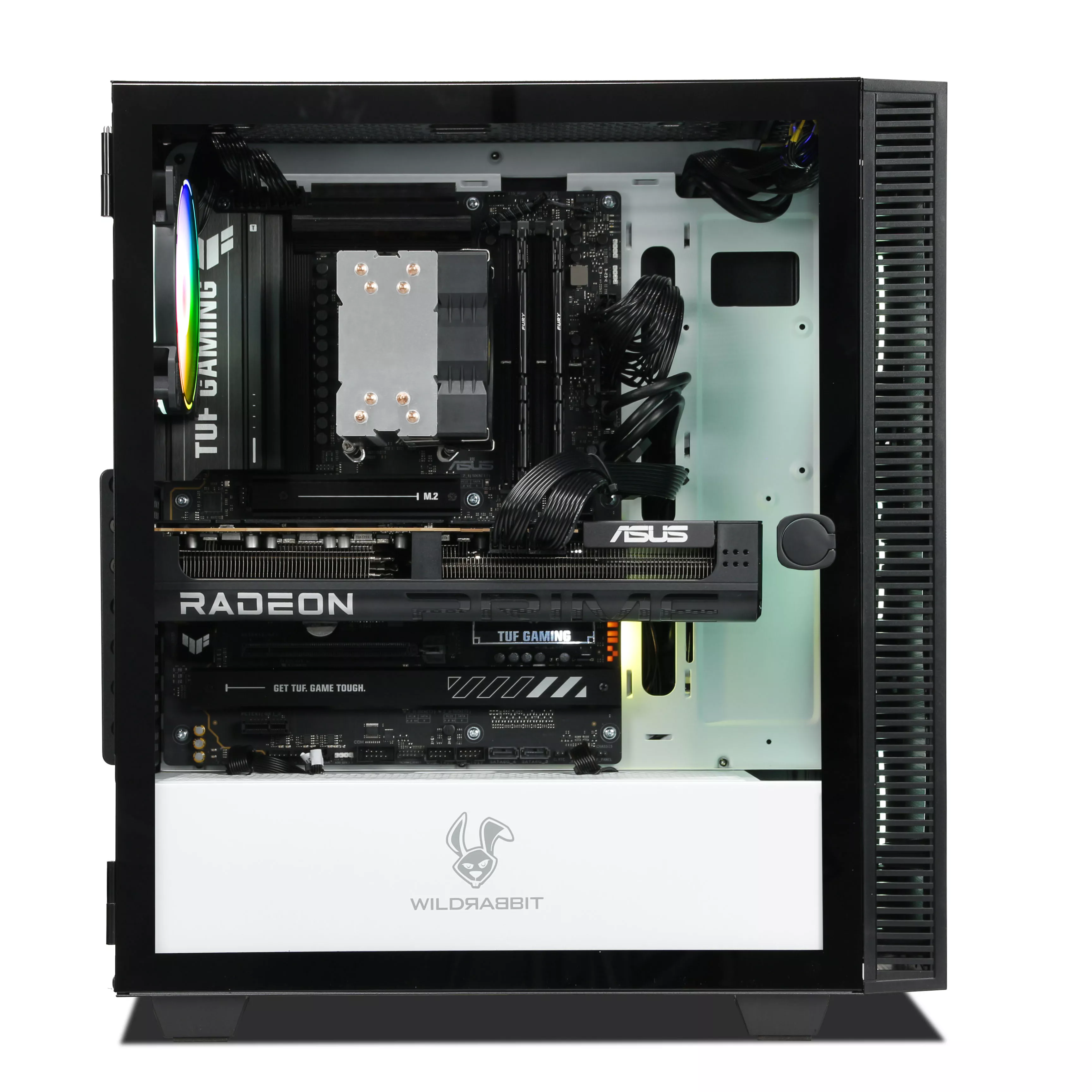 AMD Gaming PC | AMD Ryzen 7 9700X | Radeon RX 9070 16GB | 32GB DDR5 RAM | 1TB NVMe SSD | Windows 11 | WLAN & Bluetooth