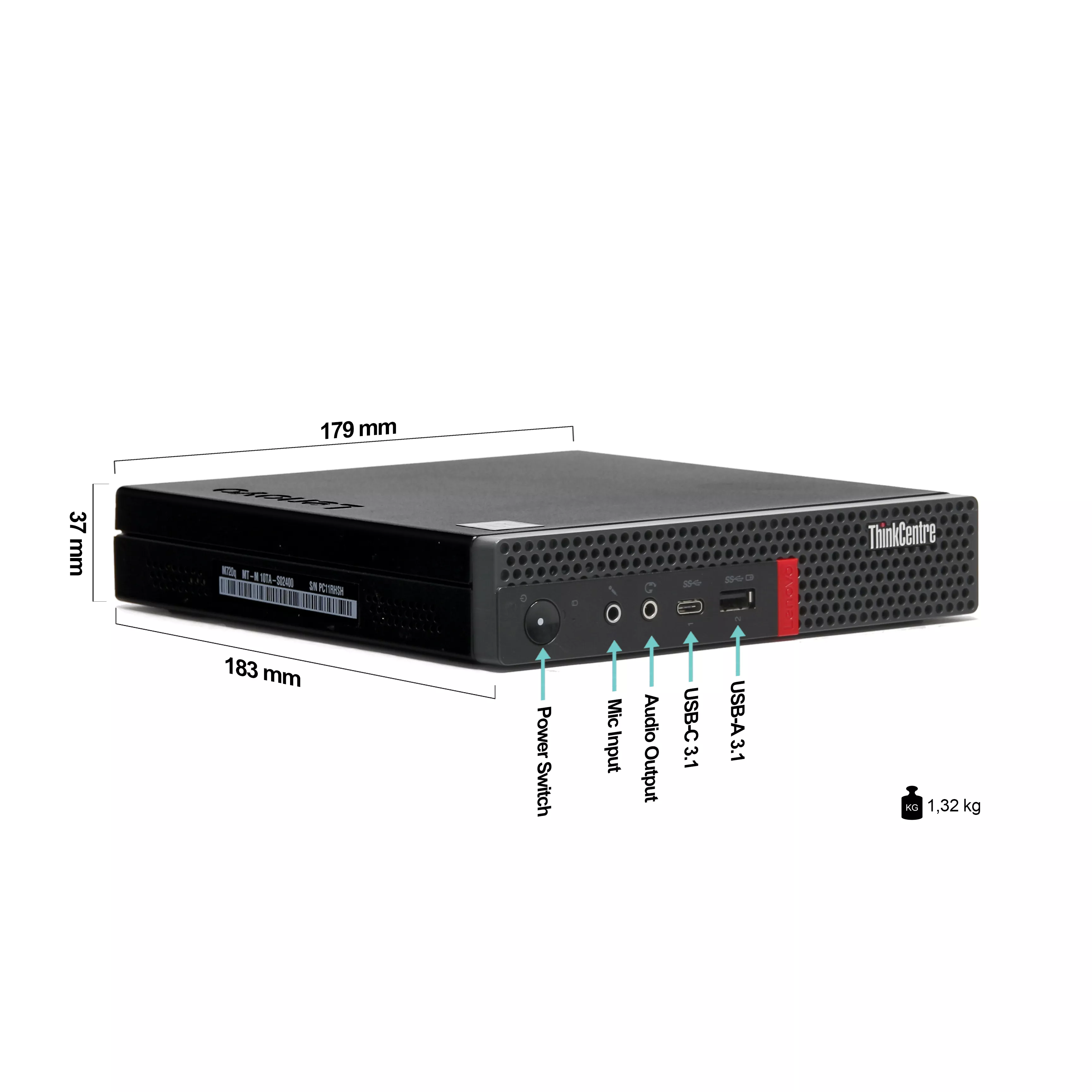 ThinkCentre M720q i5 Mini PC Komplett Set | 16GB RAM | 1TB NVMe SSD | Windows 11 | Intel Core i5-8400T | 27" Monitor | Maus & Tastatur | MS Office 2024 ThinkCentre M720q i5 Mini PC Komplett Set | 16GB RAM | 1TB NVMe SSD | Windows 11 | Intel Core i5-8400T | 27" Monitor | Maus & Tastatur | MS Office 2024