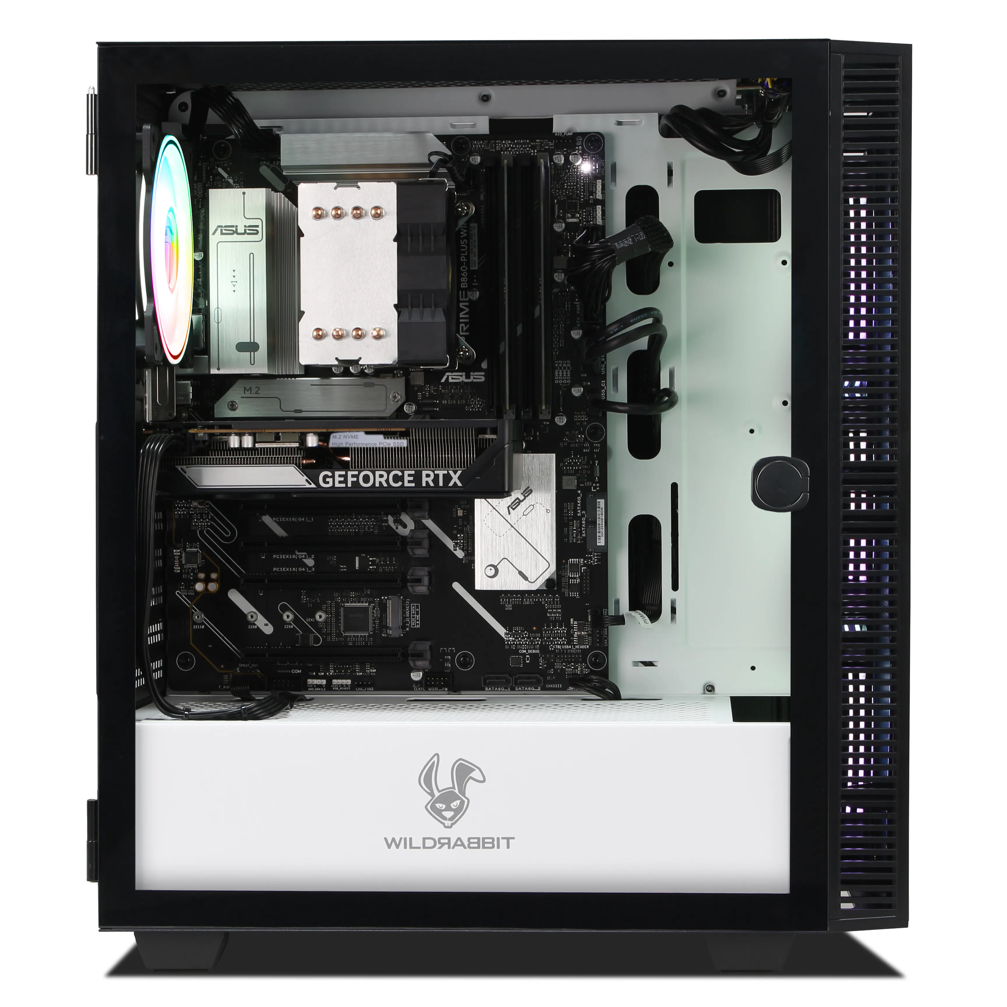 Wildrabbit Velocity RTX | Intel Core Ultra 7 265KF | Nvidia GeForce RTX 5060 8GB | 32GB DDR5 RAM | 1TB NVMe SSD | Windows 11 | WiFi & Bluetooth