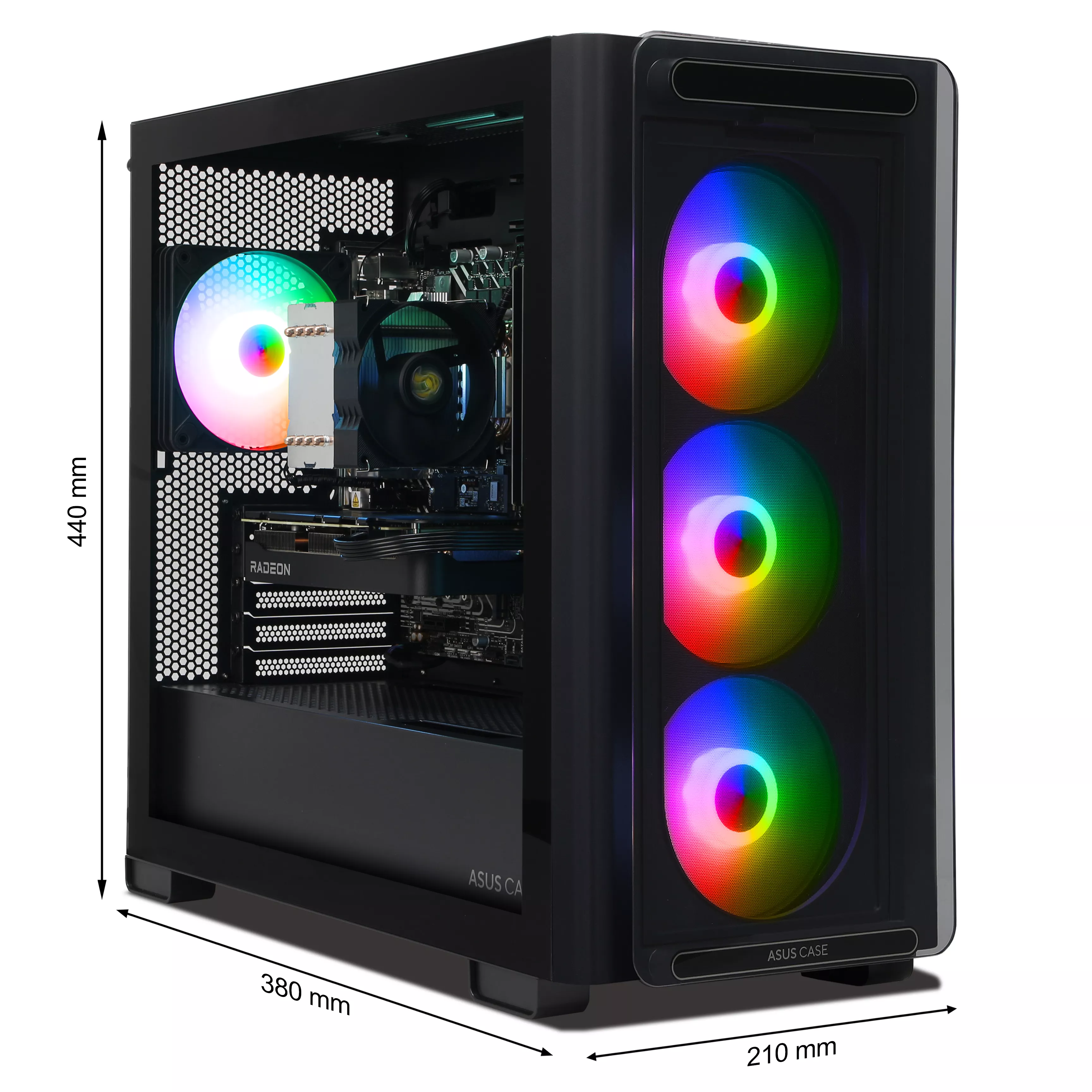  Ankermann Dominator | Intel Core i7-13700F | AMD RX 9060XT 16GB | 32GB DDR5 RAM | 1TB NVMe SSD | Windows 11