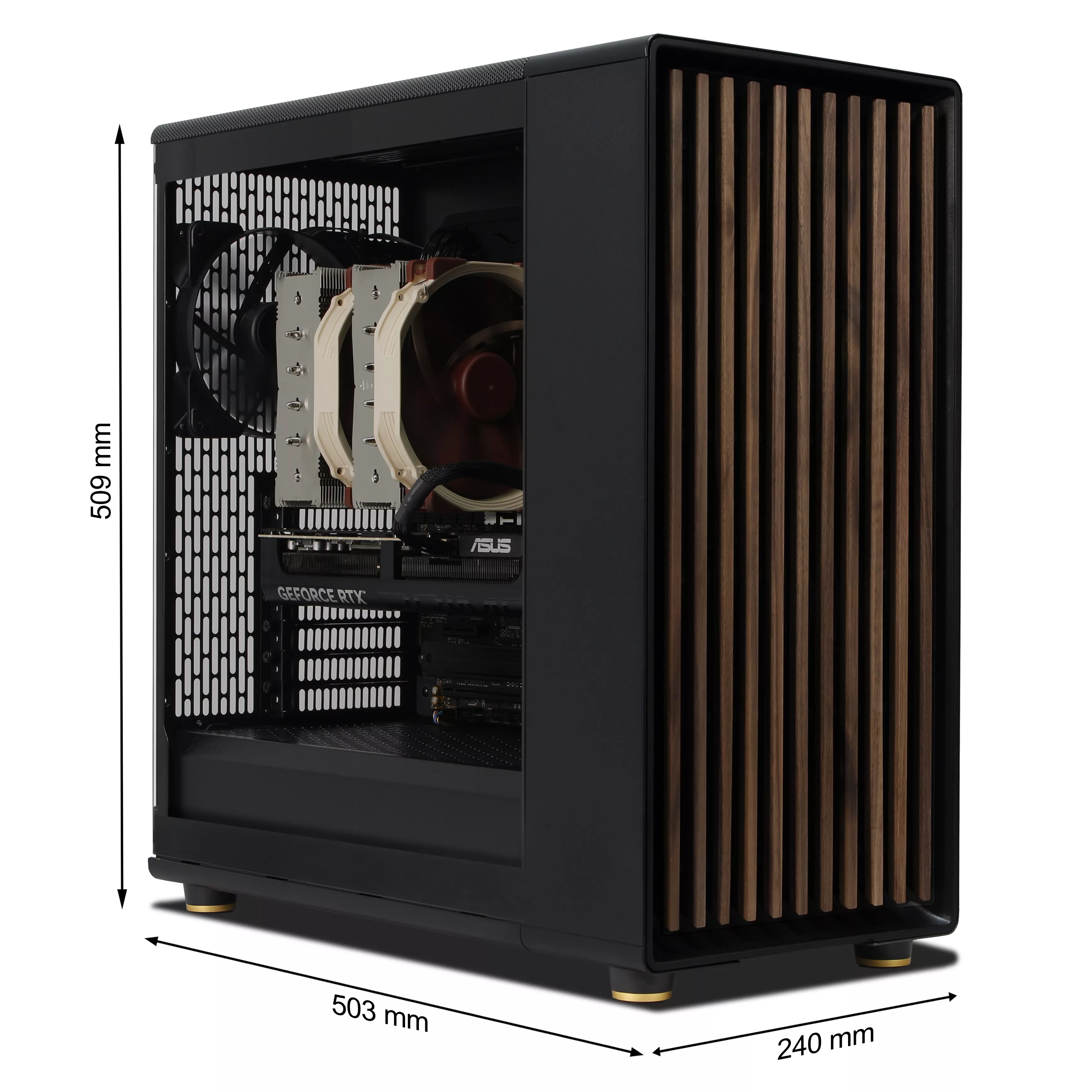 Ankermann EditMaster Ultra 8K | Intel Core Ultra 7 265K | Nvidia GeForce RTX 5070 TI OC 16GB | 64GB DDR5 RAM | 2TB NVMe SSD | Windows 11 | WLAN & Bluetooth