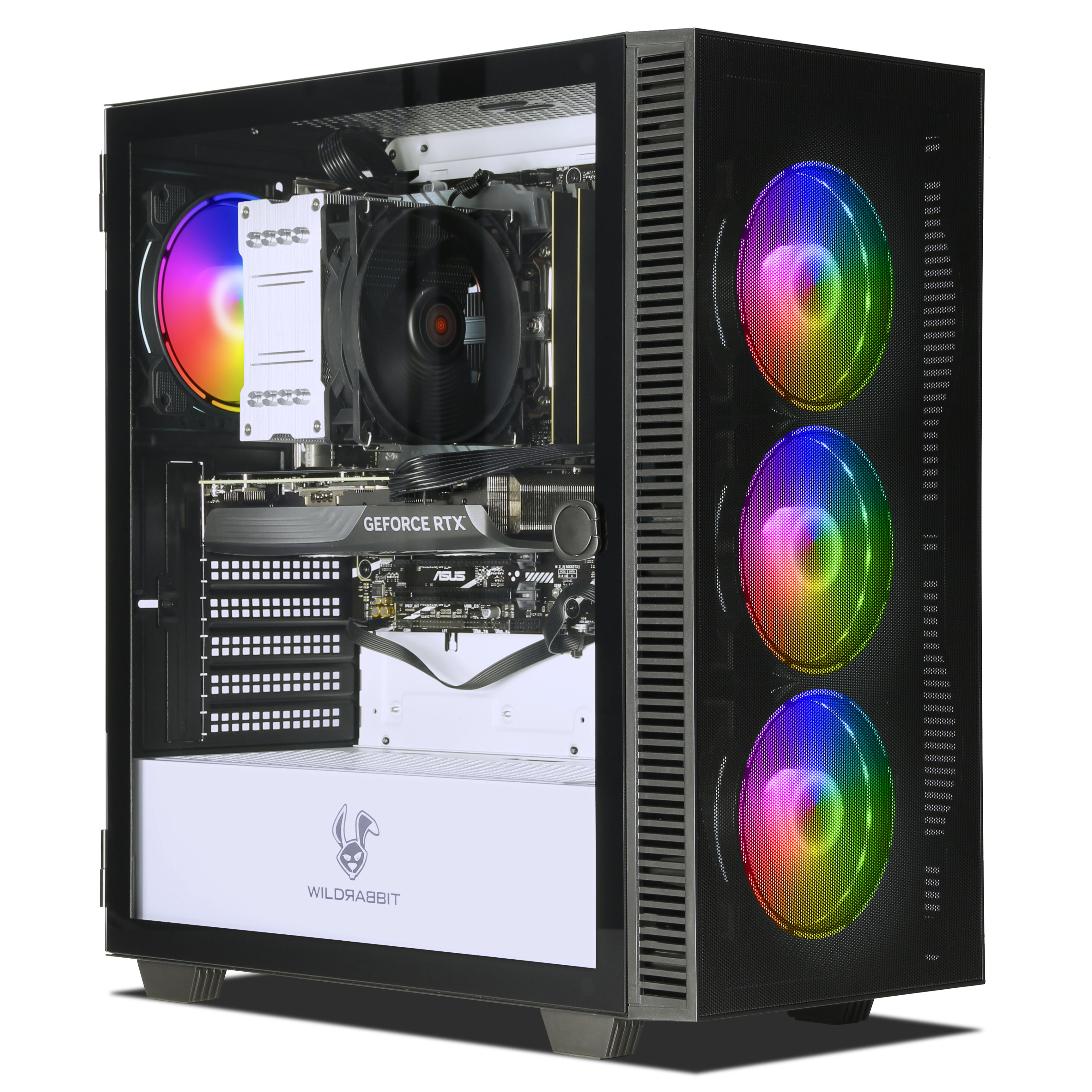 IGNITE ONE GAMING PC | Intel Core i7-13700F | Nvidia GeForce RTX 5070 12GB | 32GB DDR5 RAM | 1TB NVMe SSD | Windows 11 | WLAN & Bluetooth | Libre Office