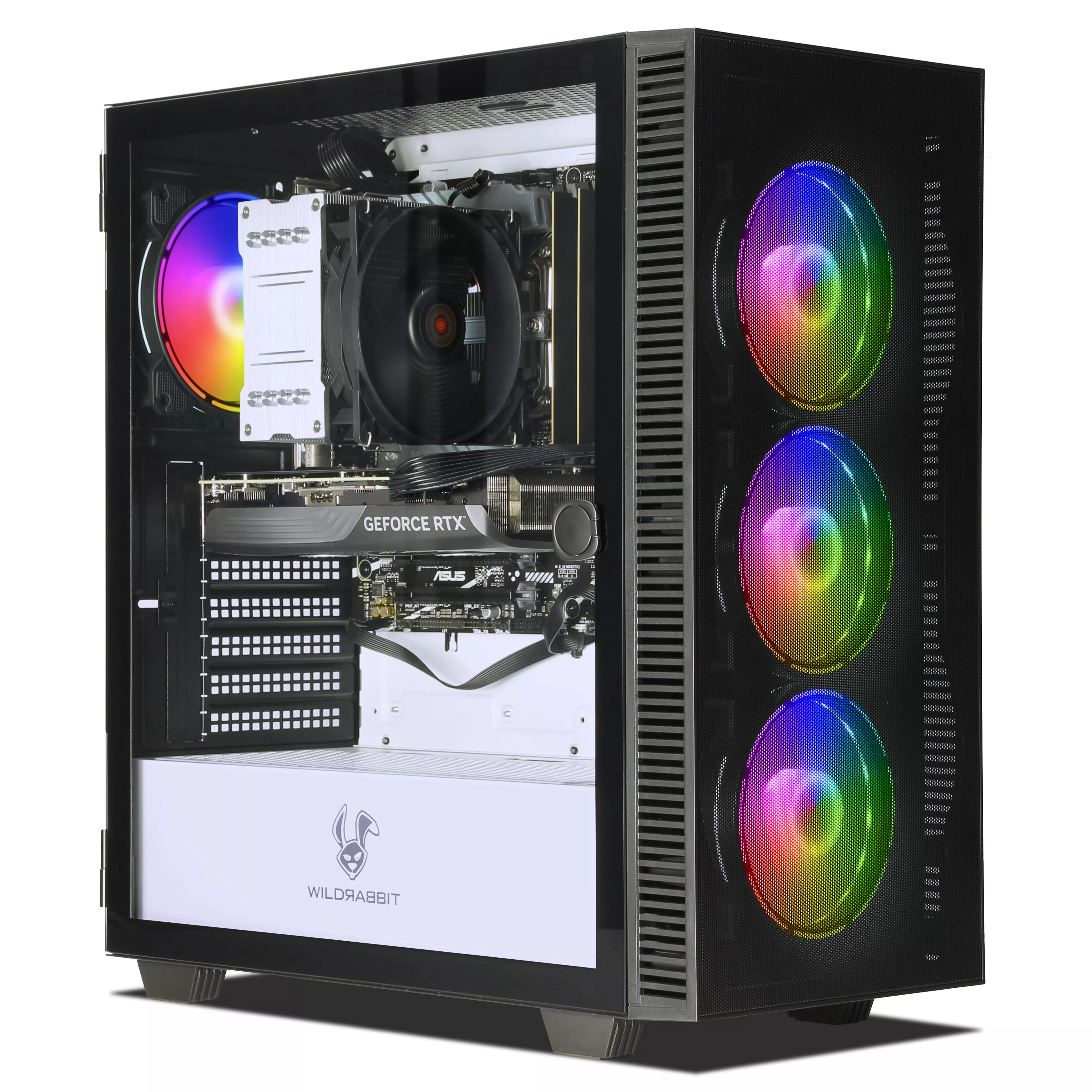 IGNITE ONE GAMING PC | Intel Core i7-13700F | Nvidia GeForce RTX 5070 12GB | 32GB DDR5 RAM | 1TB NVMe SSD | Windows 11 | WLAN & Bluetooth | Libre Office