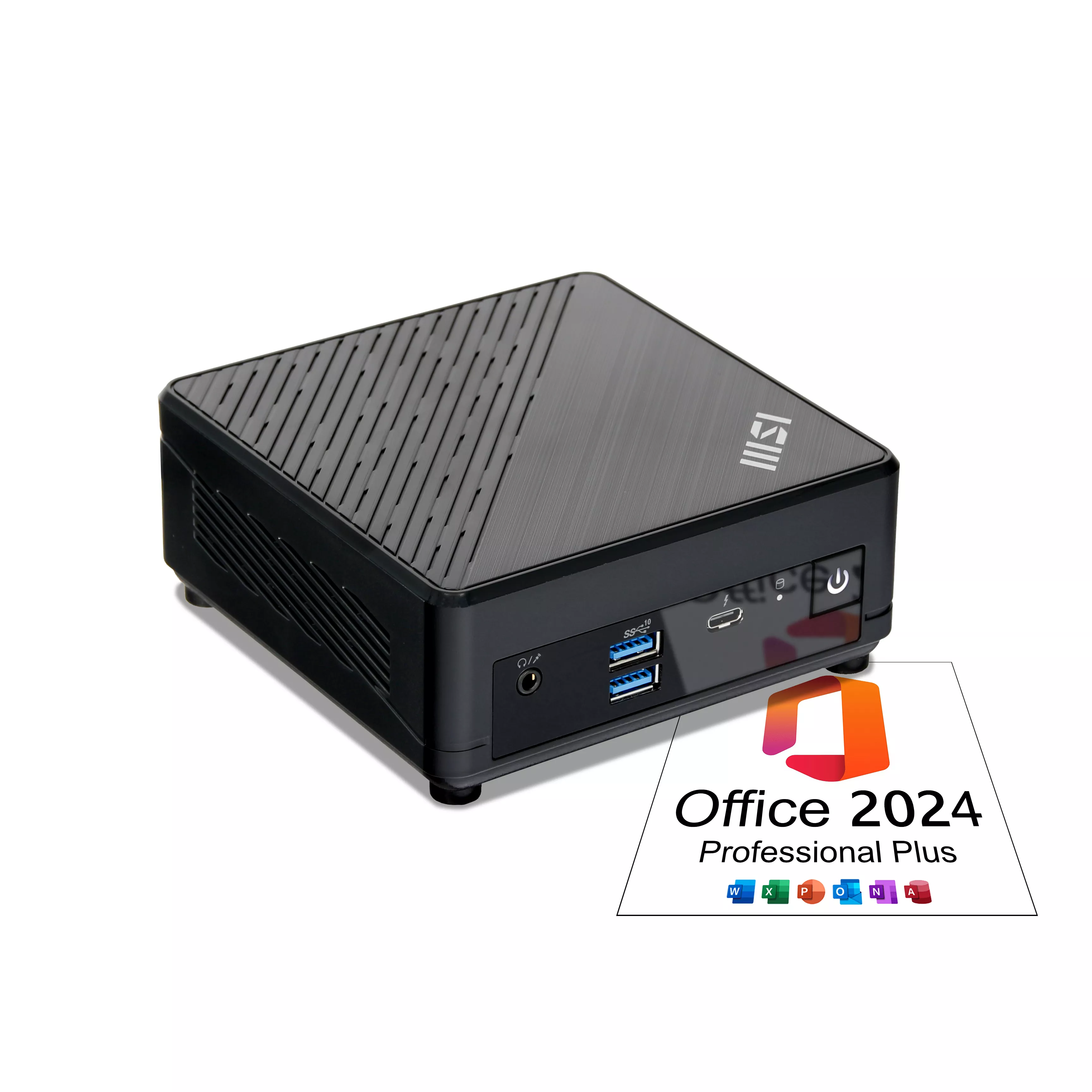 MSI Cubi 5 12M | 32GB RAM | 1TB NVMe SSD | Windows 11 | Intel Core i7-1255U | WiFi & Bluetooth | MS Office 2024