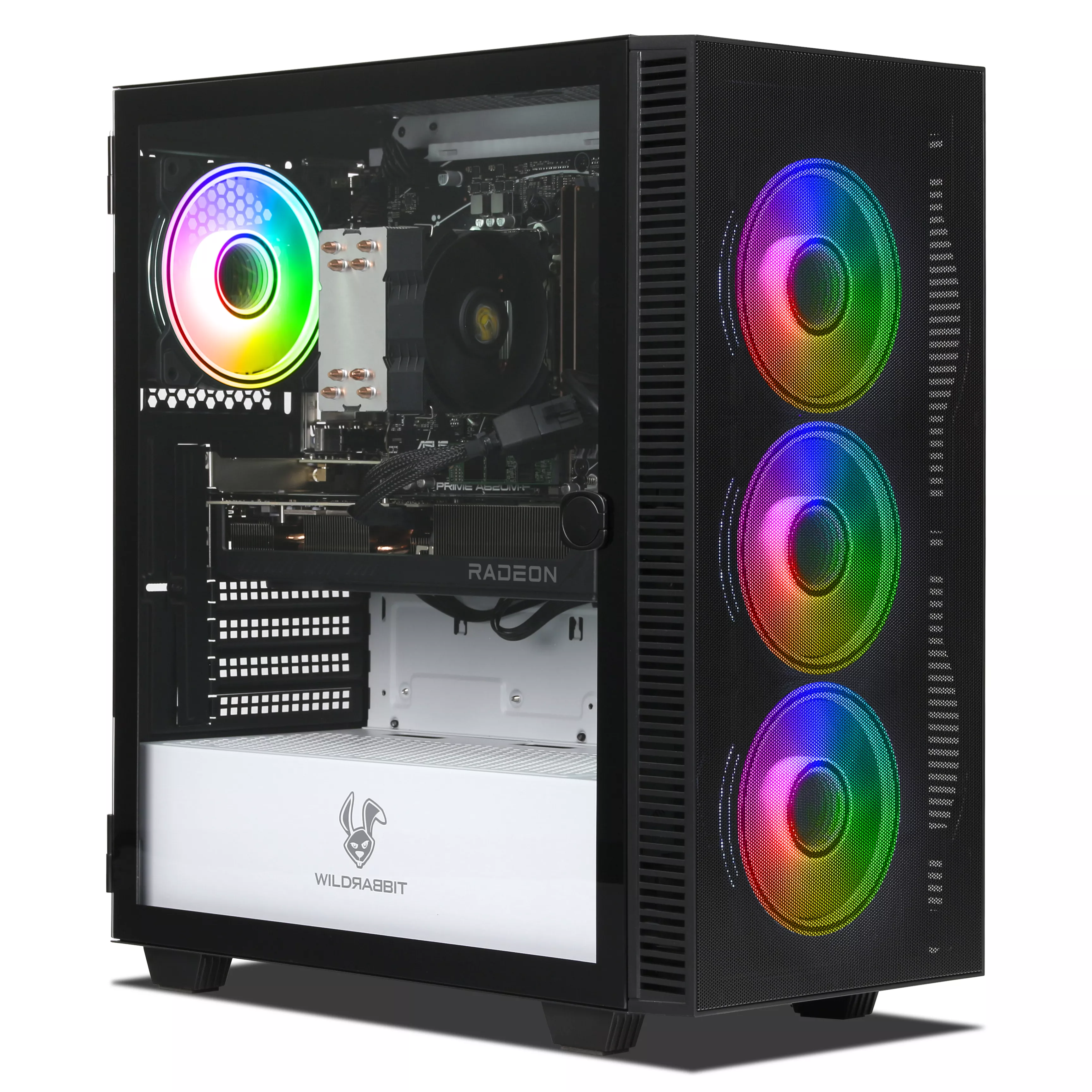 Quantum Gaming PC | AMD Ryzen 5 9600X | AMD RX 9060XT 16GB | 32GB DDR5 RAM | 1TB NVMe SSD | Windows 11 | WLAN & Bluetooth 