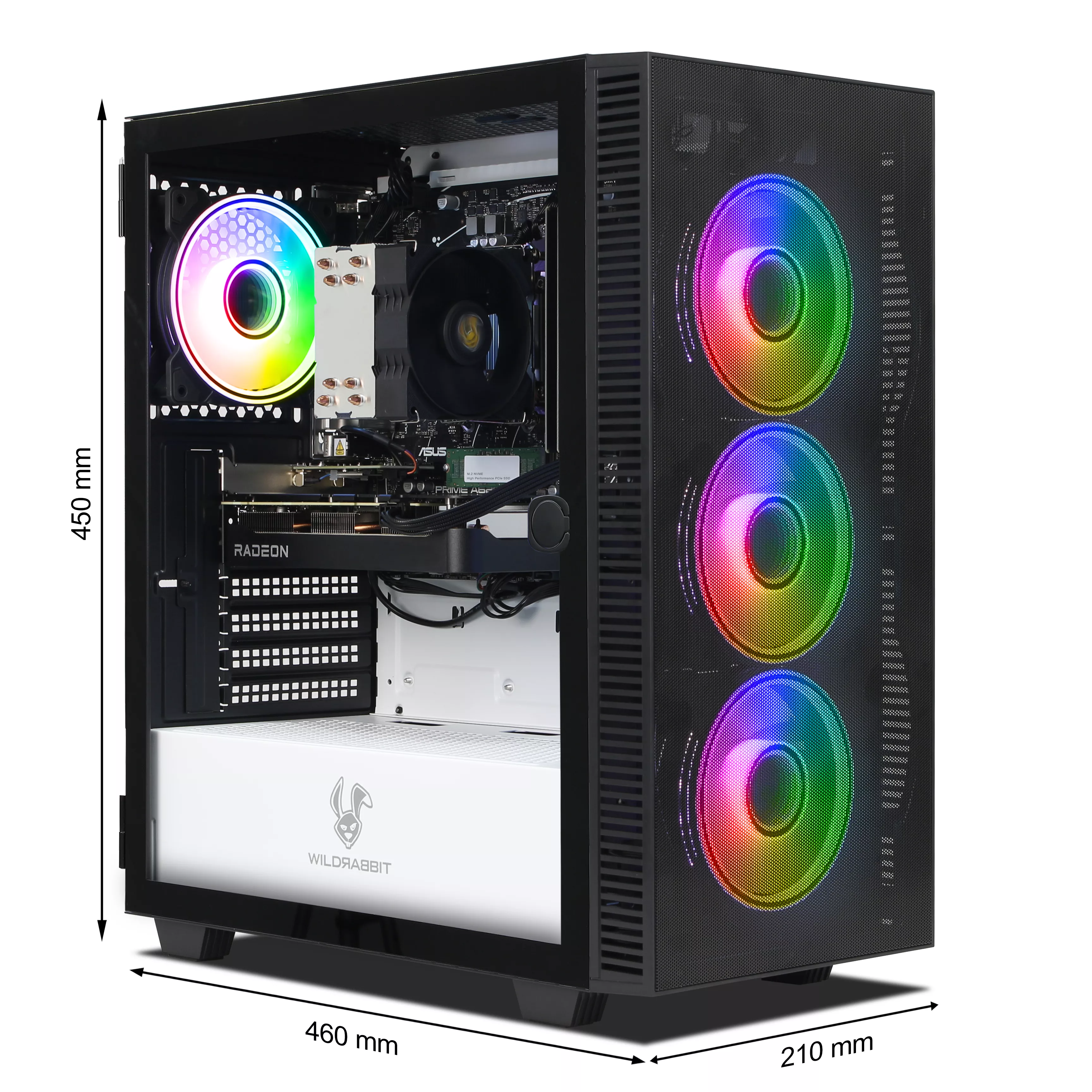 Astral Gaming V3 | AMD Ryzen 7 8700F | AMD RX 9060XT 16GB | 32GB DDR5 RAM | 1TB NVMe SSD | Windows 11 | WLAN & Bluetooth Astral Gaming V3 | AMD Ryzen 7 8700F | AMD RX 9060XT 16GB | 32GB DDR5 RAM | 1TB NVMe SSD | Windows 11 | WLAN & Bluetooth