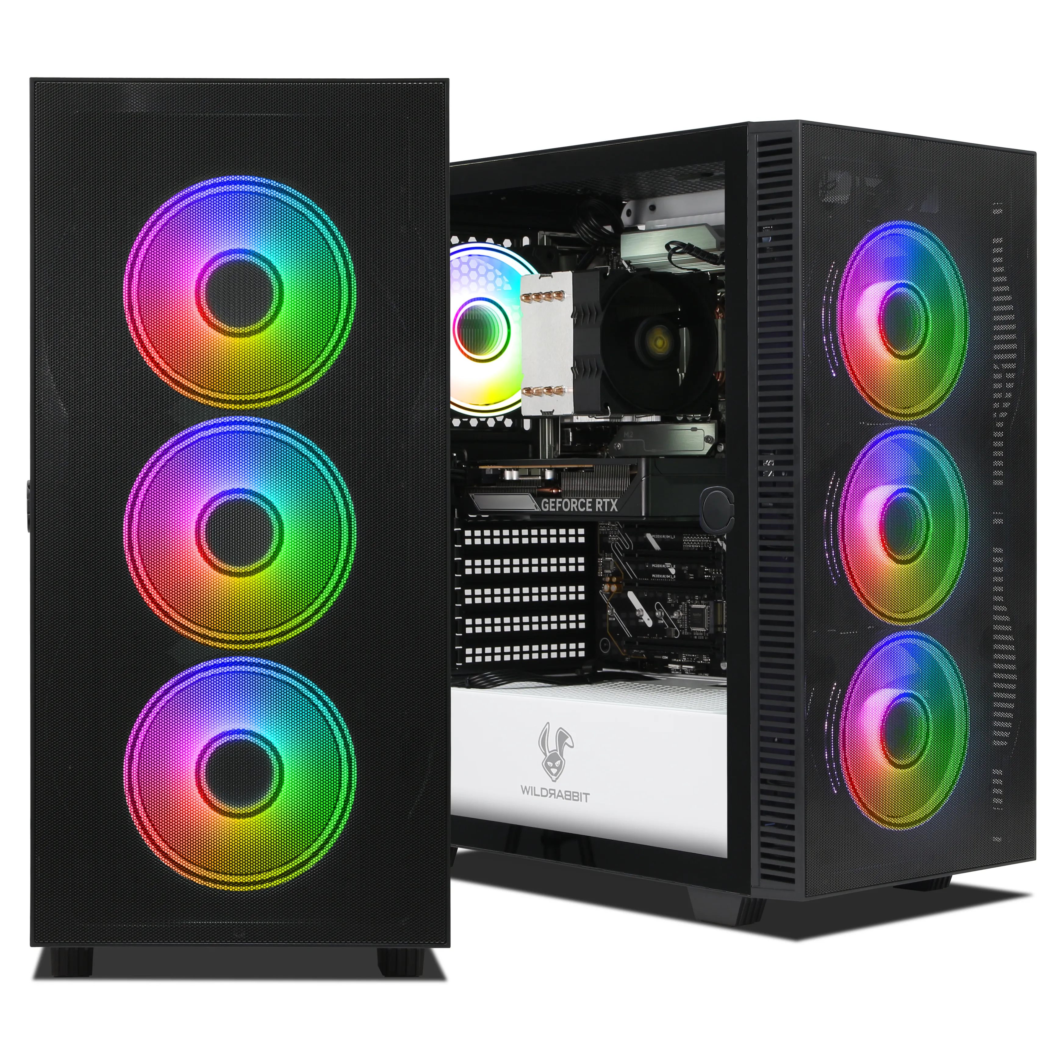 Wildrabbit Velocity RTX | Intel Core Ultra 7 265KF | Nvidia GeForce RTX 5060 8GB | 32GB DDR5 RAM | 1TB NVMe SSD | Windows 11 | WiFi & Bluetooth