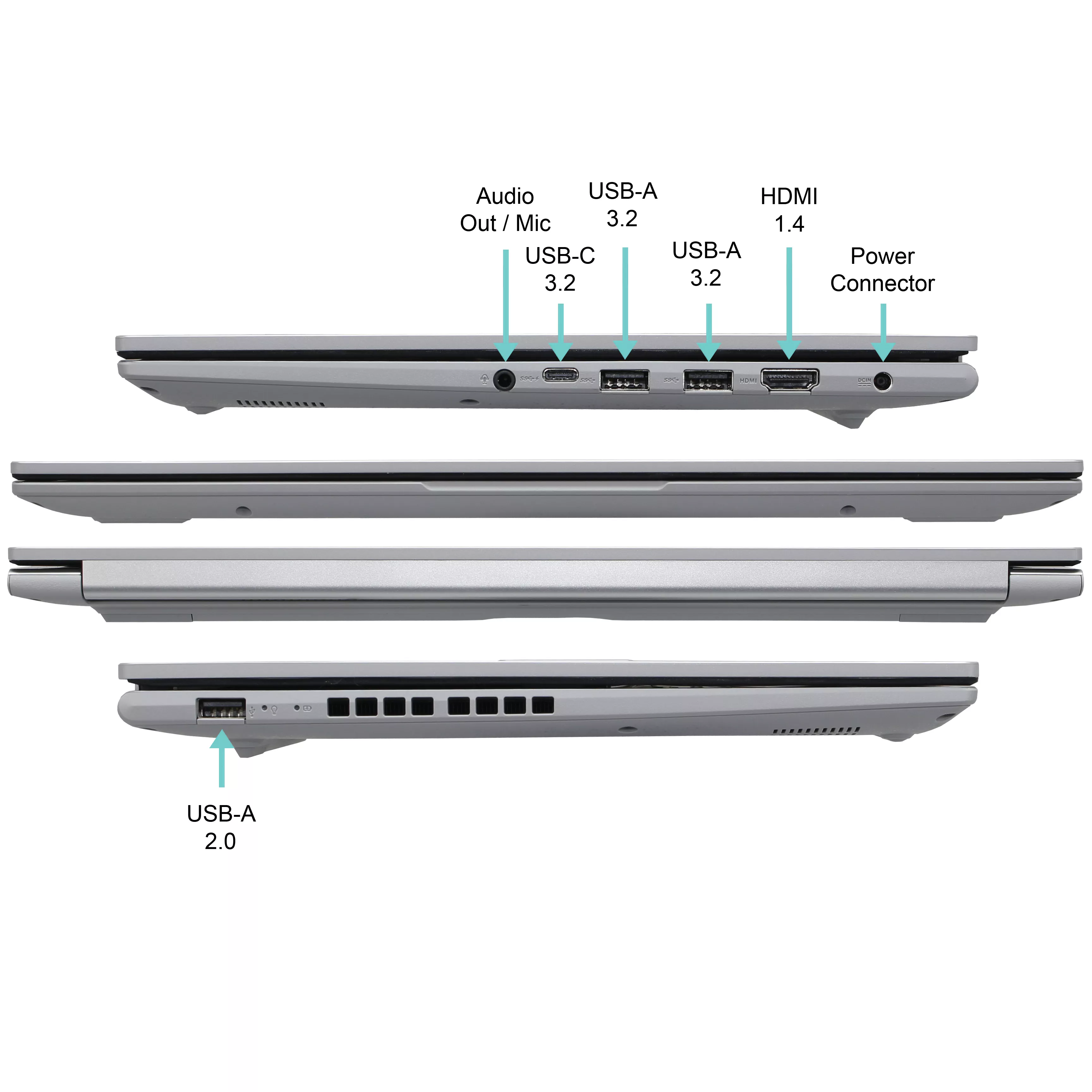 ASUS Vivobook X1505V | 16GB RAM | 1TB NVMe SSD | ASUS Vivobook X1505VA-MA921 | Intel Core i9-13900H | 15.6" OLED Display | Windows 11 Pro | WLAN & Bluetooth | MS Office 2024