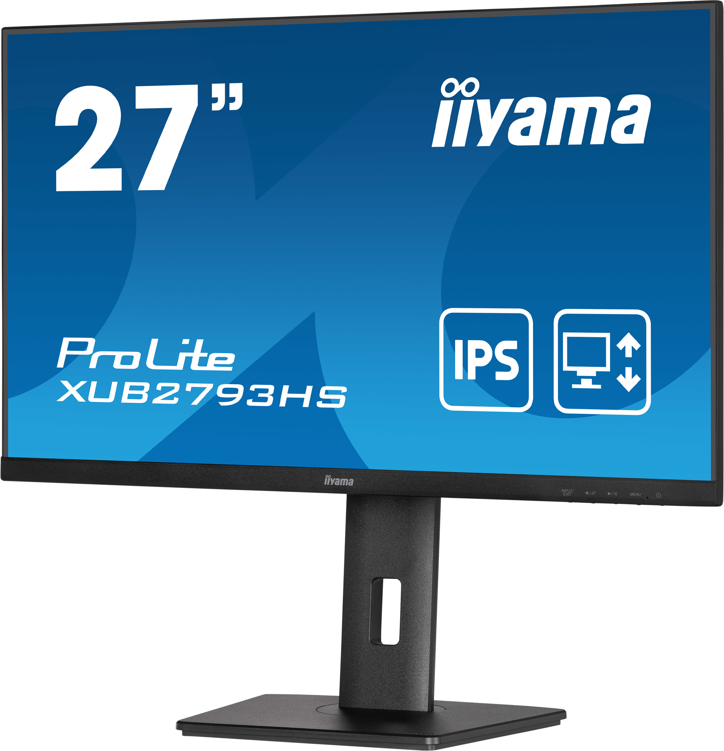 iiyama ProLite XUB2793HS-B7 Computerbildschirm 68,6 cm (27") 1920 x 1080 Pixel Full HD LED Schwarz iiyama ProLite XUB2793HS-B7 Computerbildschirm 68,6 cm (27") 1920 x 1080 Pixel Full HD LED Schwarz