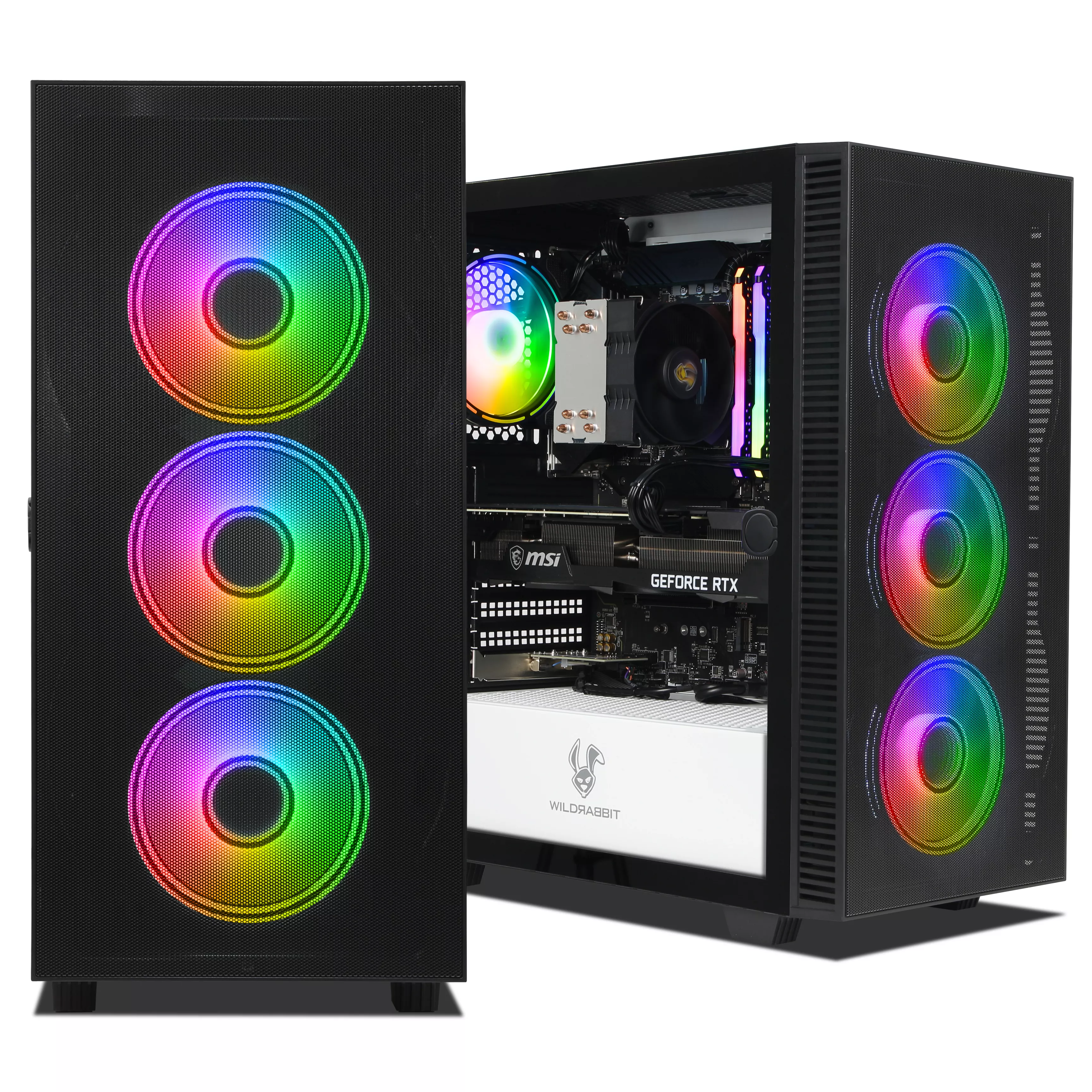 Vector Gaming PC | AMD Ryzen 7 5700X | Nvidia GeForce RTX 3070 Ti 8GB | 16GB RAM | 1TB NVMe SSD | Windows 11 | WLAN & Bluetooth 