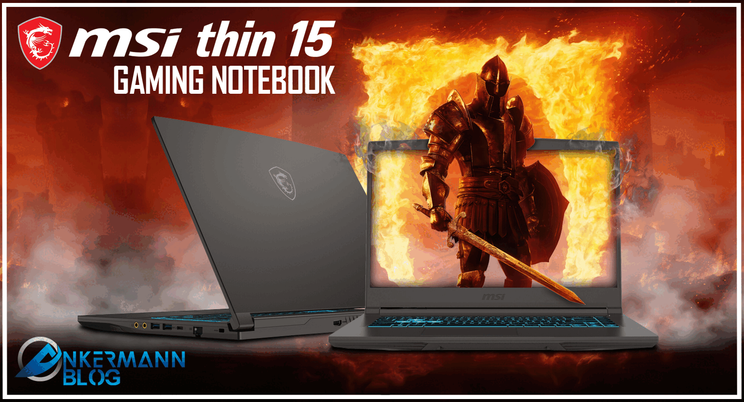 MSI Thin 15: Schlankes Design, starke Gaming-Power!