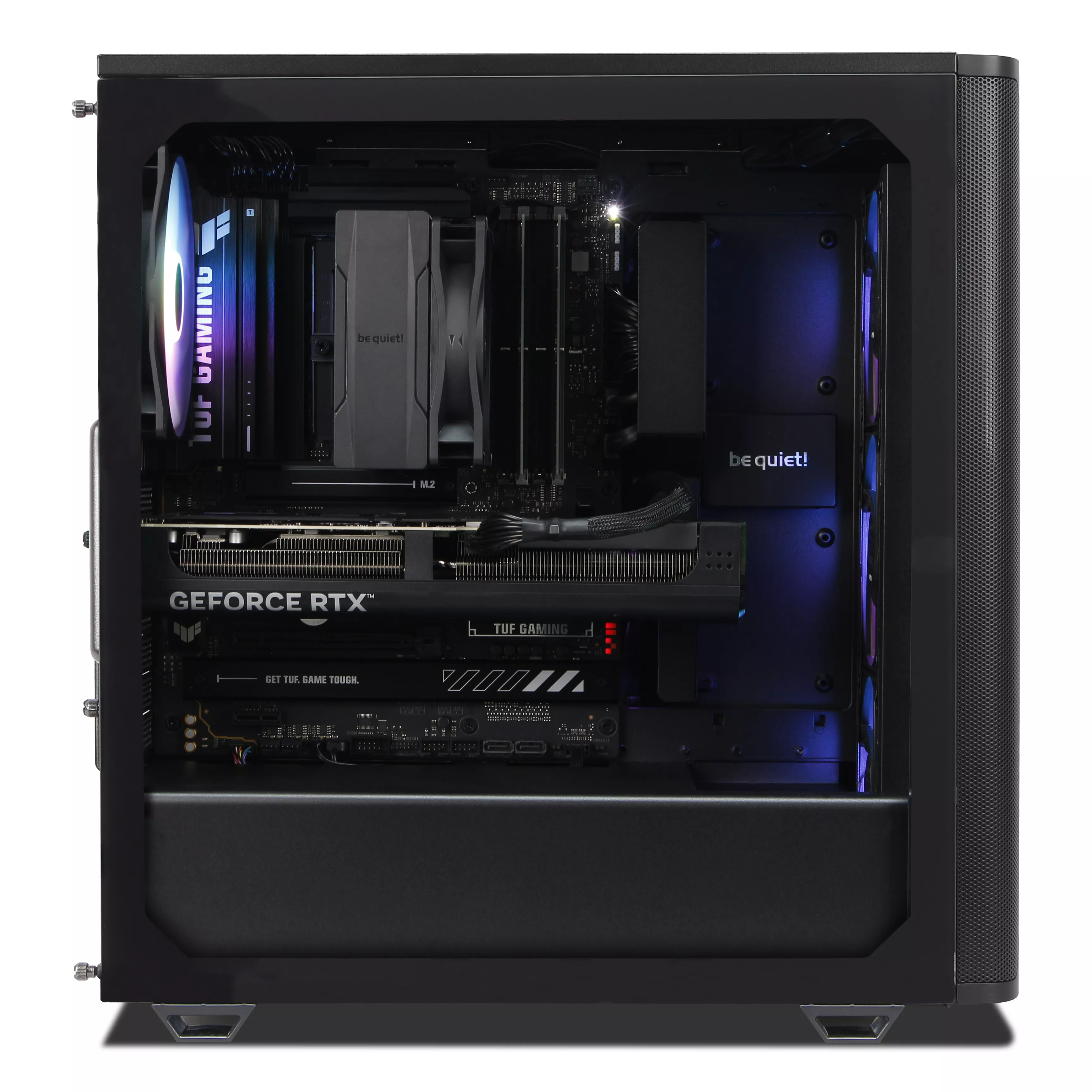 WILDRABBIT ThunderStorm Gaming PC | AMD Ryzen 7 9700X | Nvidia GeForce RTX 5070 12GB | 32GB DDR5 RAM | 2TB NVMe SSD | Windows 11 | WLAN & Bluetooth