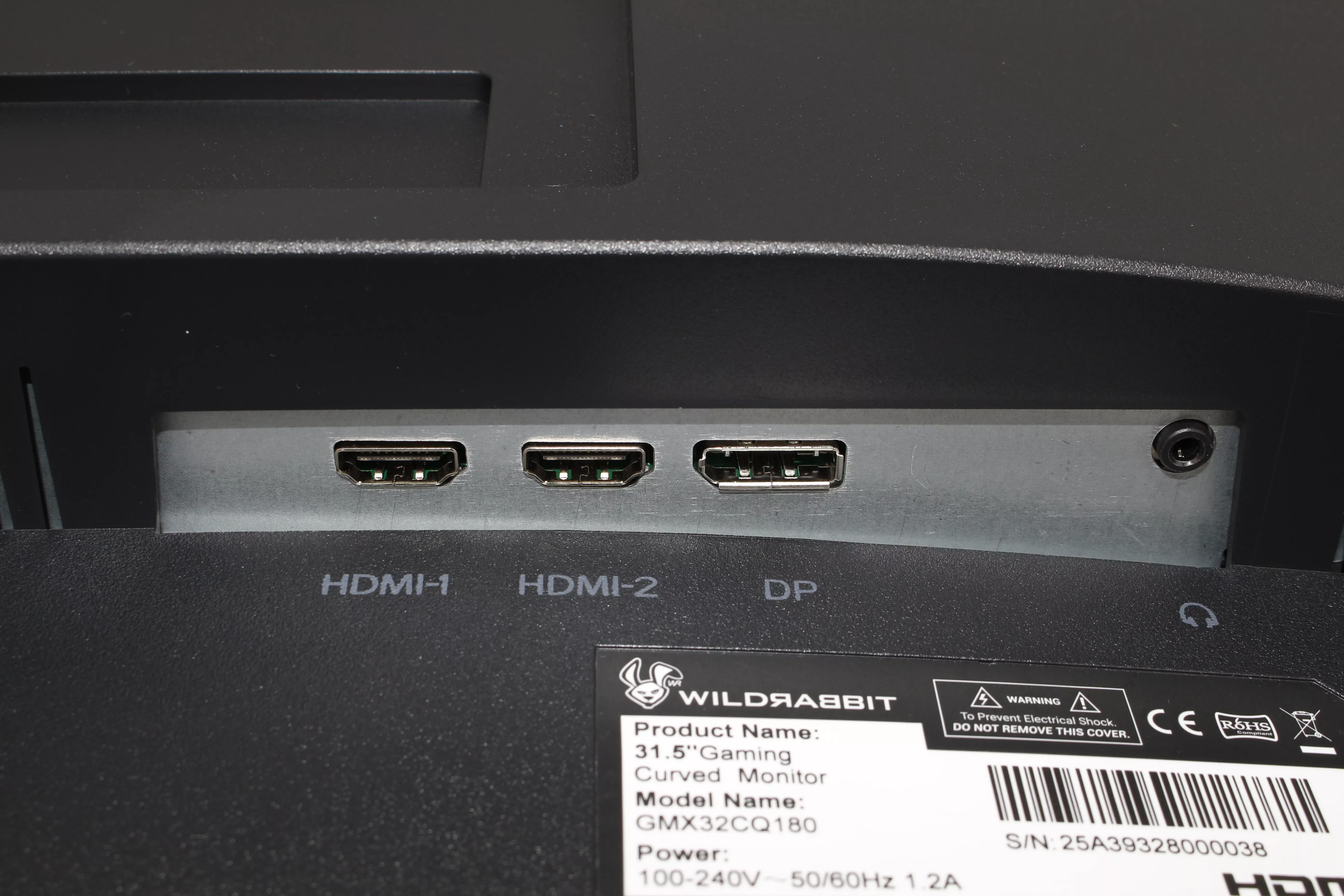 Wildrabbit GMX 32" WQHD LCD Gaming Monitor Wildrabbit GMX 32" WQHD LCD Gaming Monitor