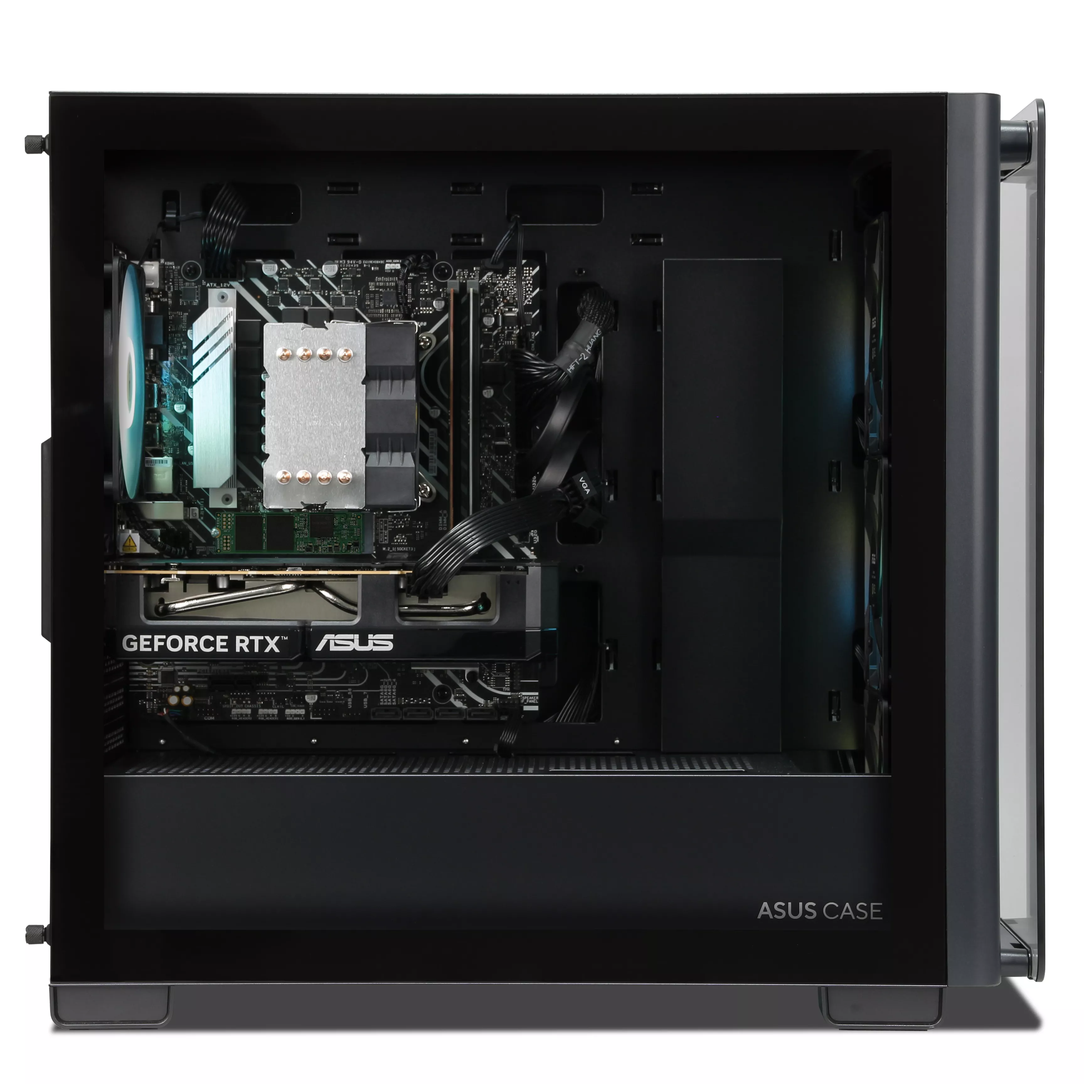 ASUS Shadow Gaming PC | Intel Core i5-14400F | Nvidia GeForce RTX 5060 8GB | 32GB DDR5 RAM | 1TB NVMe SSD | Windows 11 | WLAN & Bluetooth | Libre Office