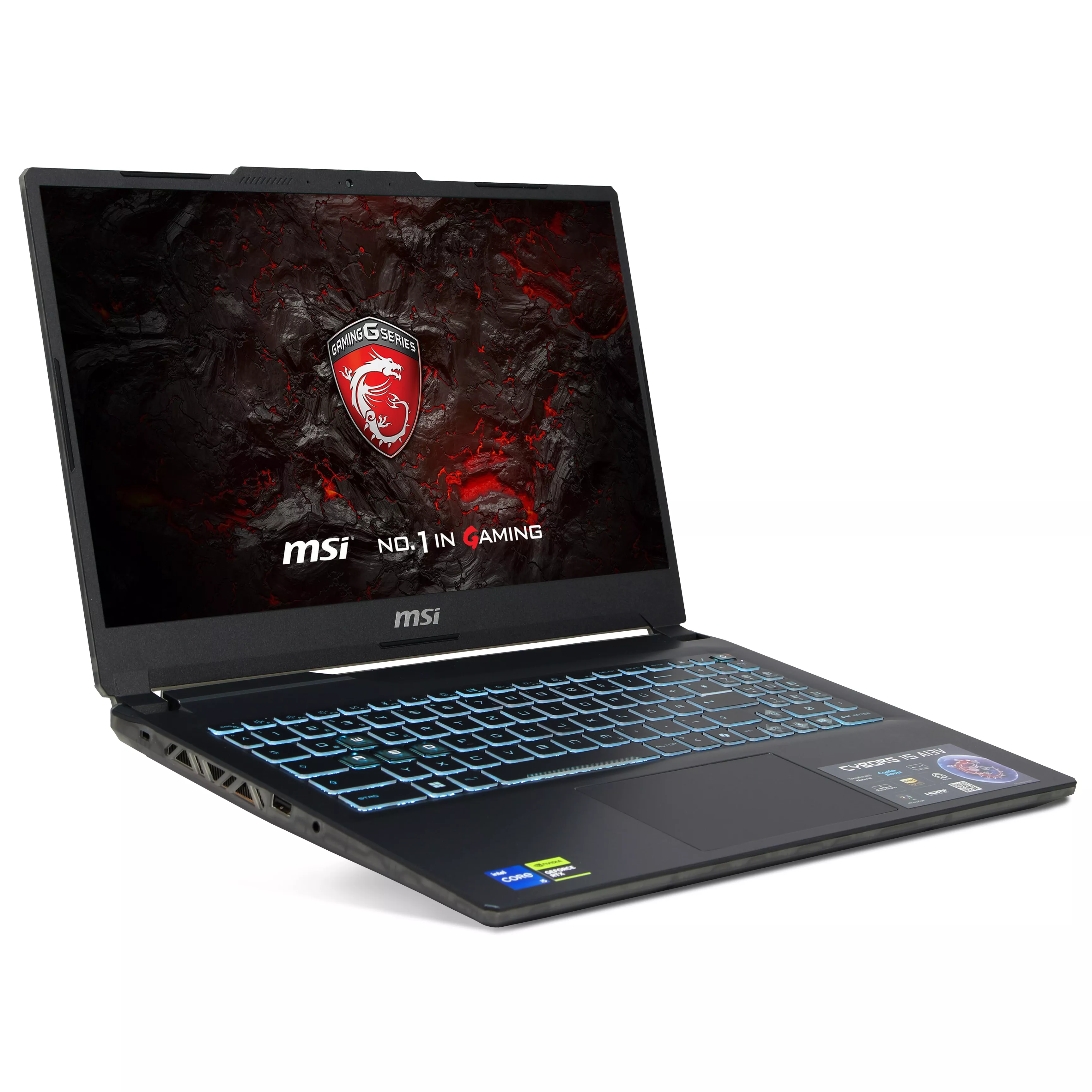 MSI Cyborg 15 A13VE-888 Gaming | 16Go DDR5 RAM | 512Go NVMe SSD | Intel Core i5-13420H | 15.6" Full HD LED Display | Nvidia GeForce RTX 4050 6Go | Windows 11 Pro | WiFi & Bluetooth | MS Office 2024