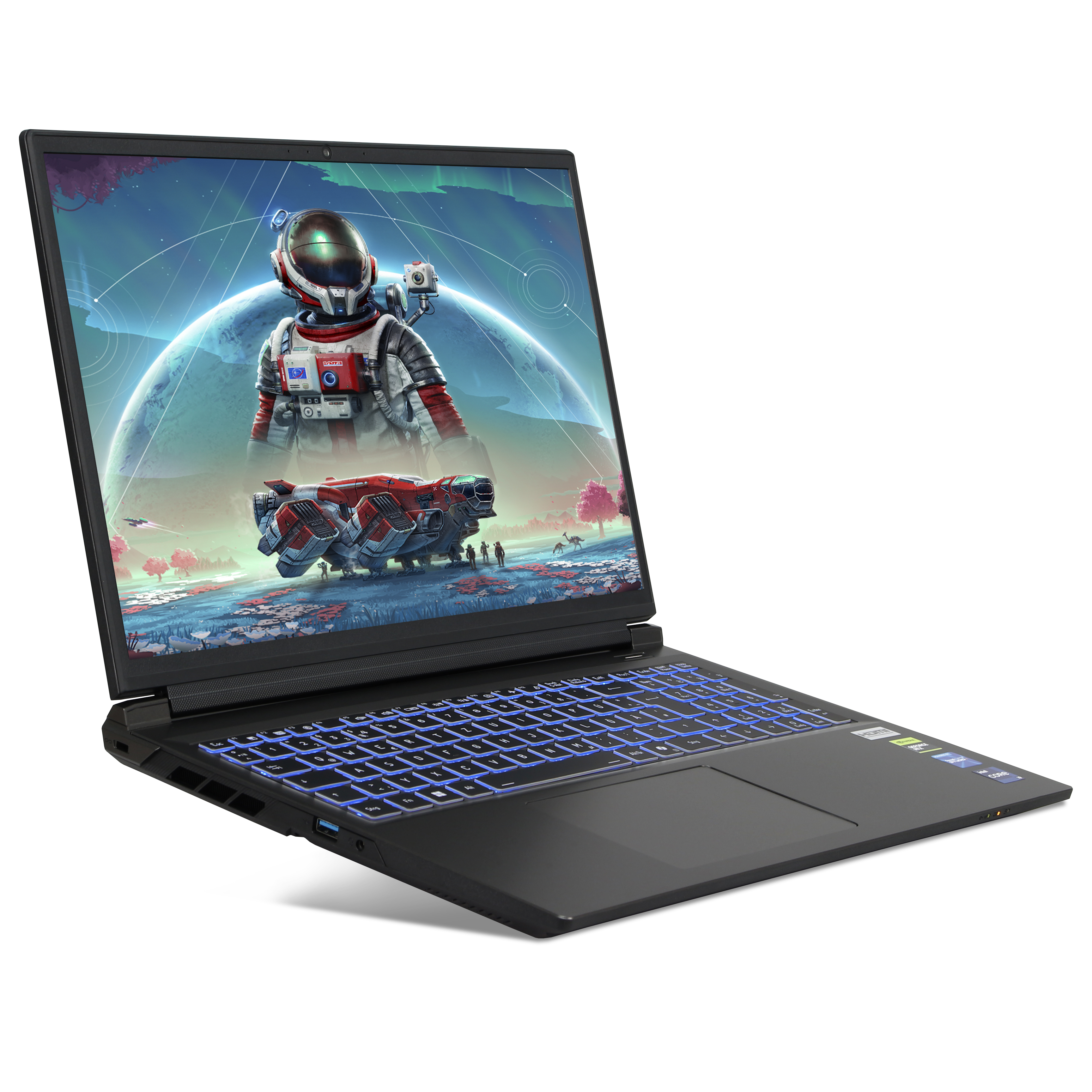Ankermann Orbit Pro Gaming | 16GB DDR5 RAM | 1TB NVMe SSD | Intel Core i9-13900HX | 16" QHD Display | Nvidia GeForce RTX 5070 8GB | Windows 11 Pro | WLAN / BT | MS Office 2024