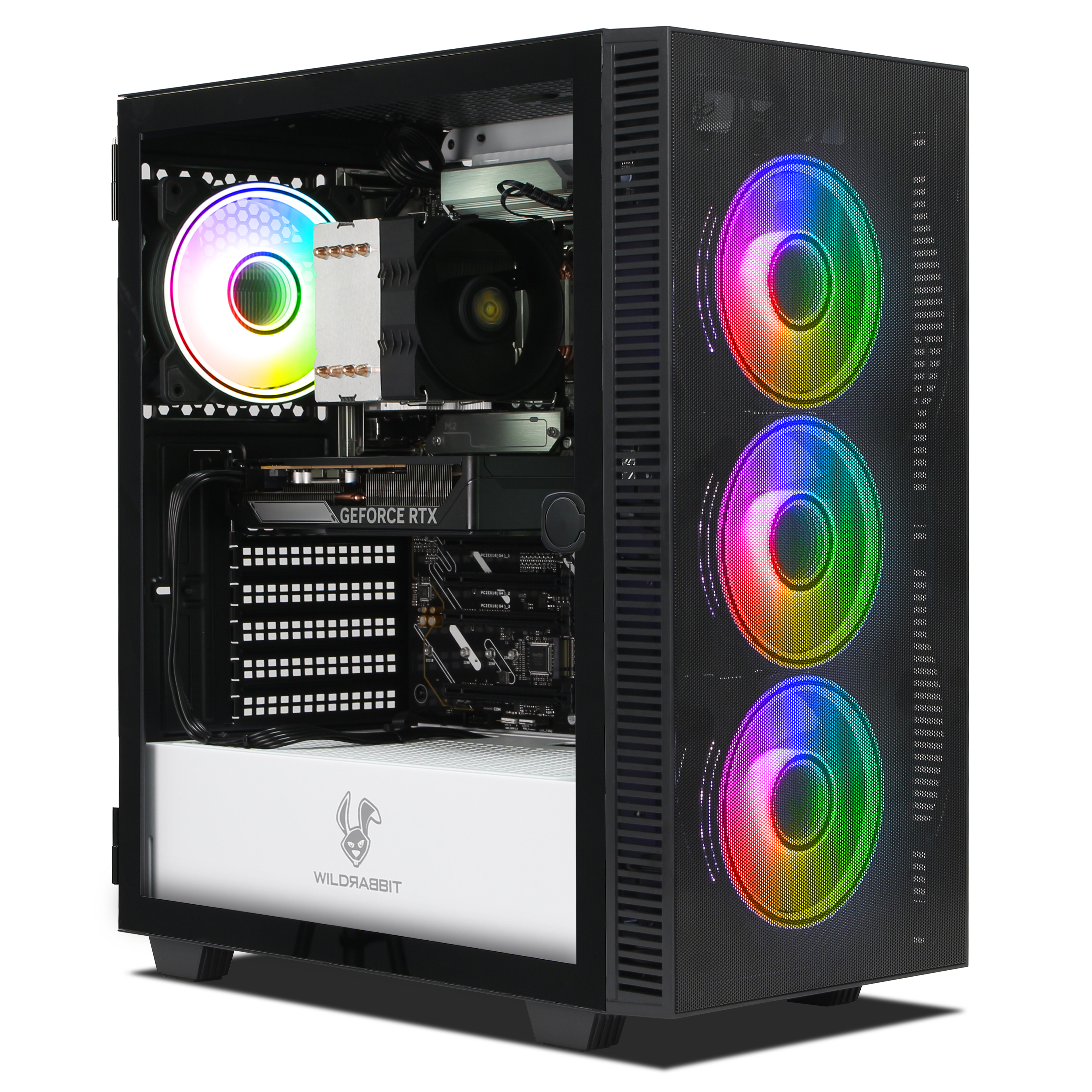 Wildrabbit Velocity RTX | Intel Core Ultra 7 265KF | Nvidia GeForce RTX 5060 8GB | 32GB DDR5 RAM | 1TB NVMe SSD | Windows 11 | WiFi & Bluetooth