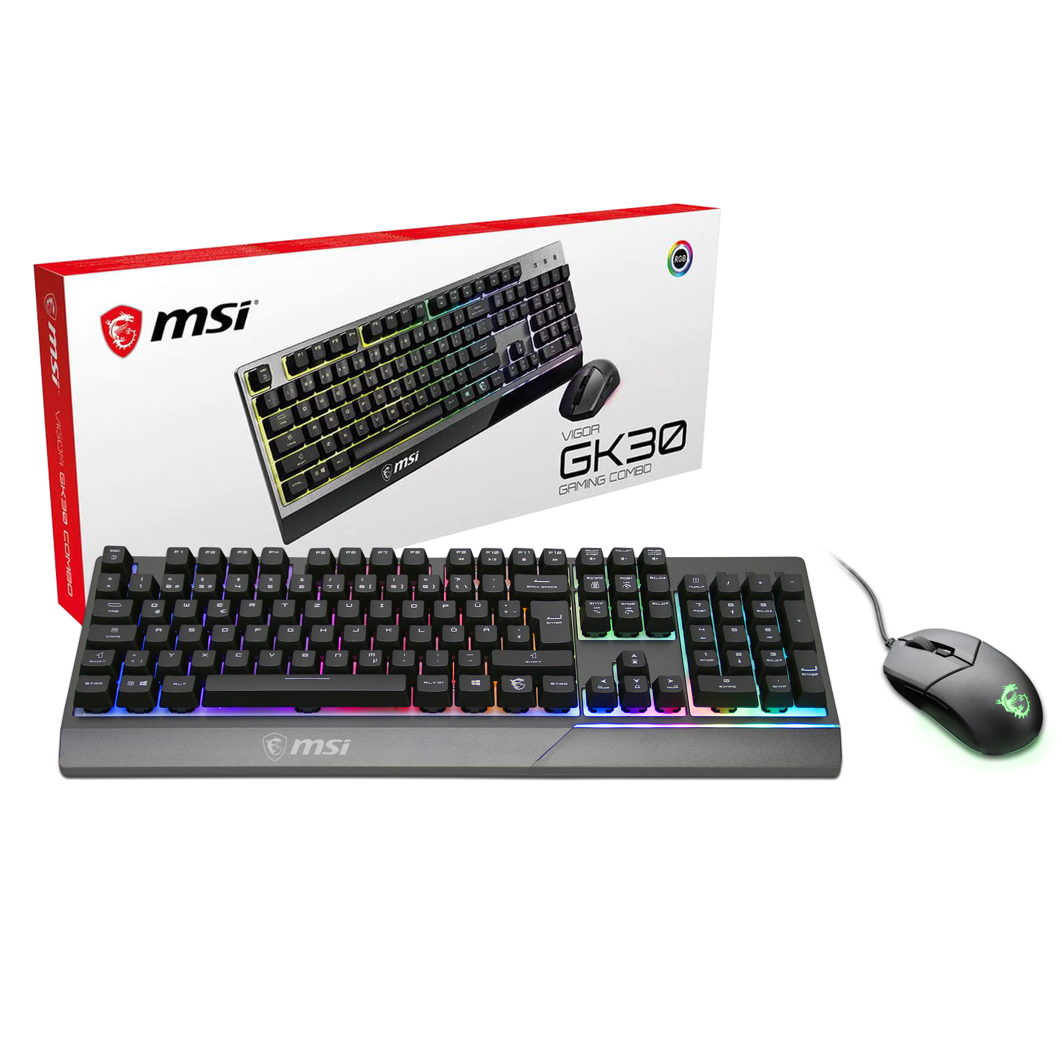 Thermal Gaming Bundle | AMD Ryzen 7 8700F | Nvidia GeForce RTX 5060 Ti 16GB | 16GB DDR5 RAM | 1TB NVMe SSD | Windows 11 | WLAN | Wildrabbit GMX 32" WQHD LCD Gaming Monitor | MSI VIGOR GK30 Combo | Libre Office