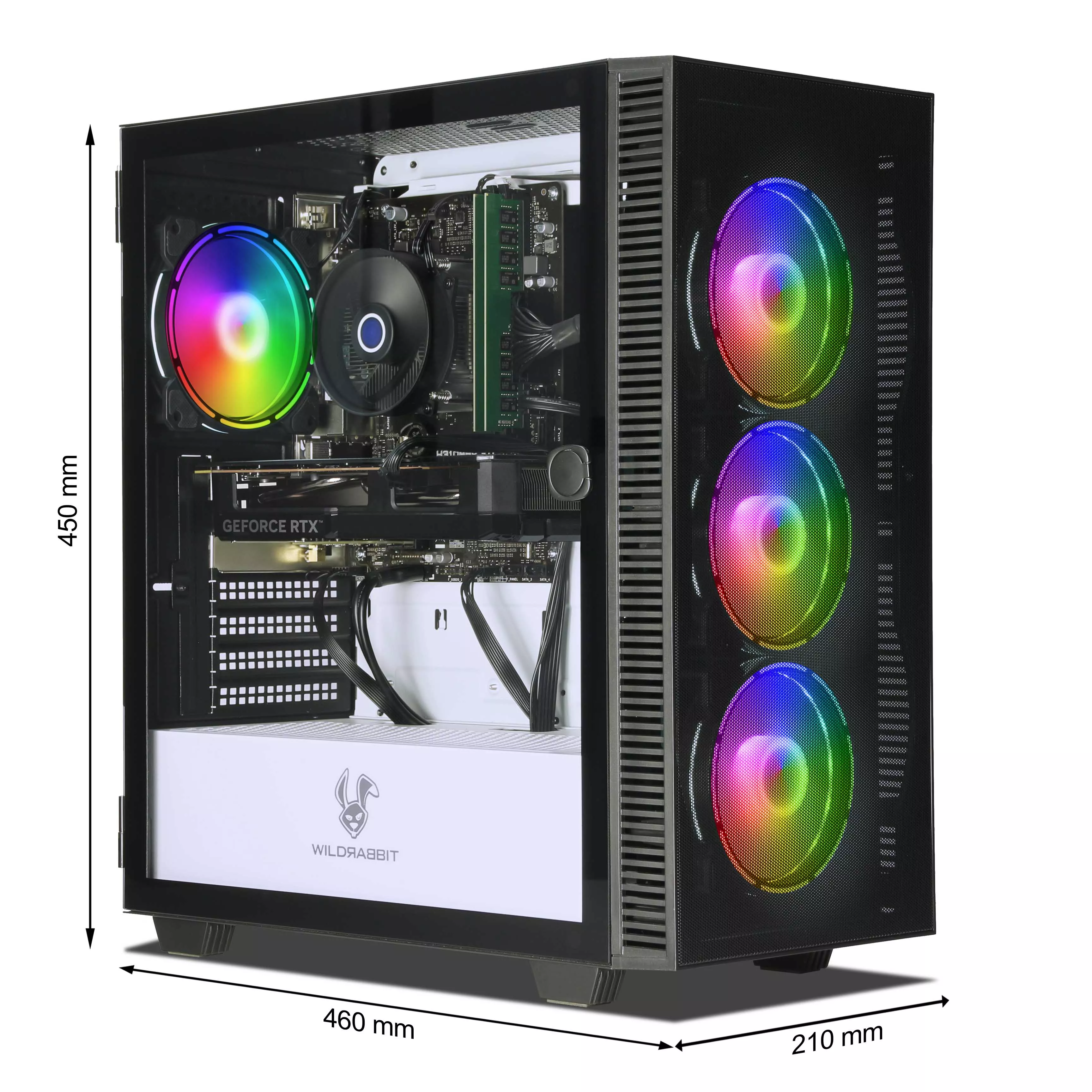 Gaming V1 | Intel Core i7-8700 | Nvidia GeForce RTX 5060 8GB | 16GB RAM | 1TB NVMe SSD | Windows 11 | MS Office 2024