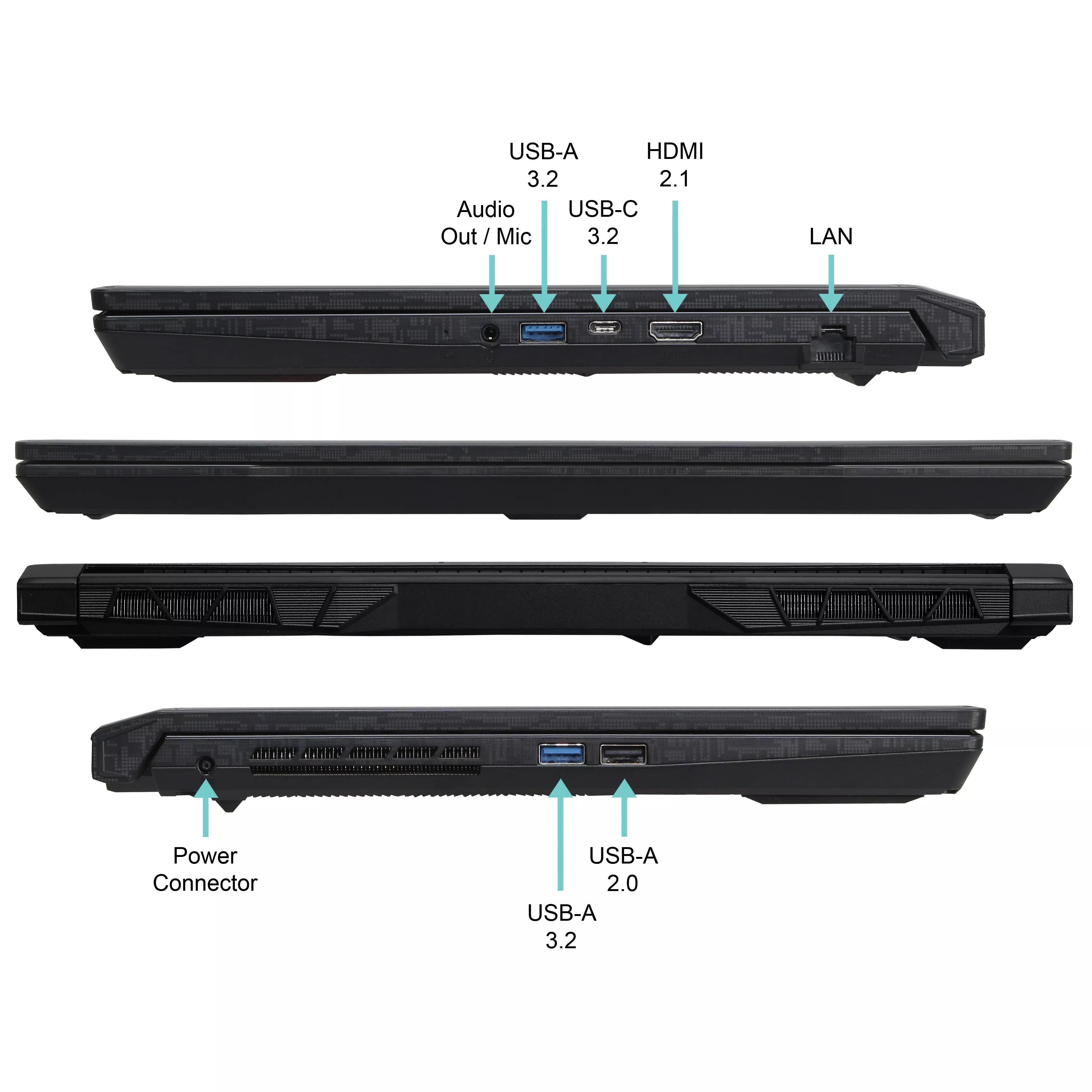 MSI Katana A15 AI B8VF-451 Gaming | 16GB DDR5 RAM | 512GB NVMe SSD | AMD Ryzen 7 8845HS | 15.6" Full HD LED Display | Nvidia GeForce RTX 4060 8GB | Windows 11 Pro | WLAN & Bluetooth | MS Office 2024
