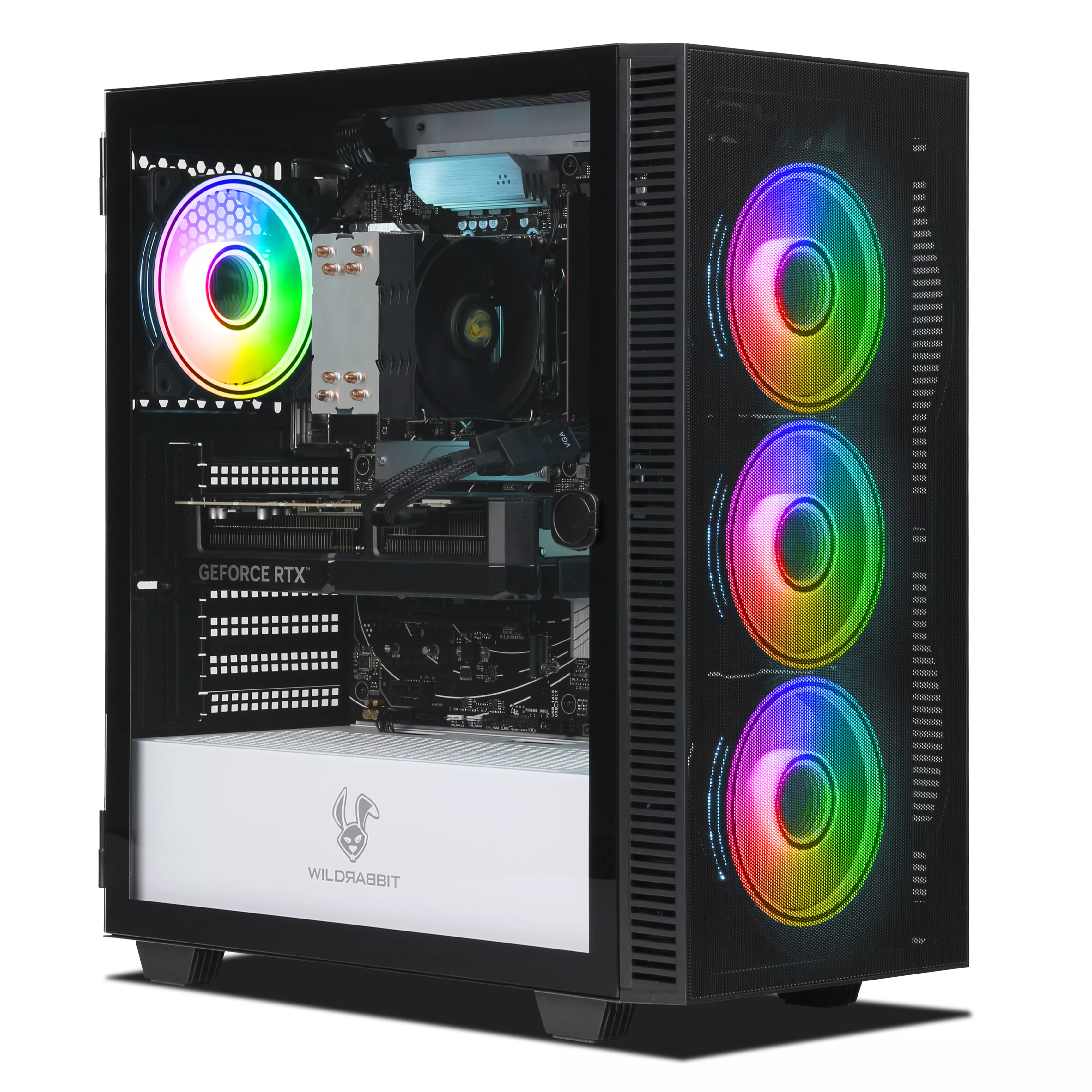 Ankermann Strike X 5070 Gaming PC | AMD Ryzen 5 9600X | Nvidia GeForce RTX 5070 12GB | 32GB DDR5 RAM | 2TB NVMe SSD | Windows 11 | WiFi & Bluetooth