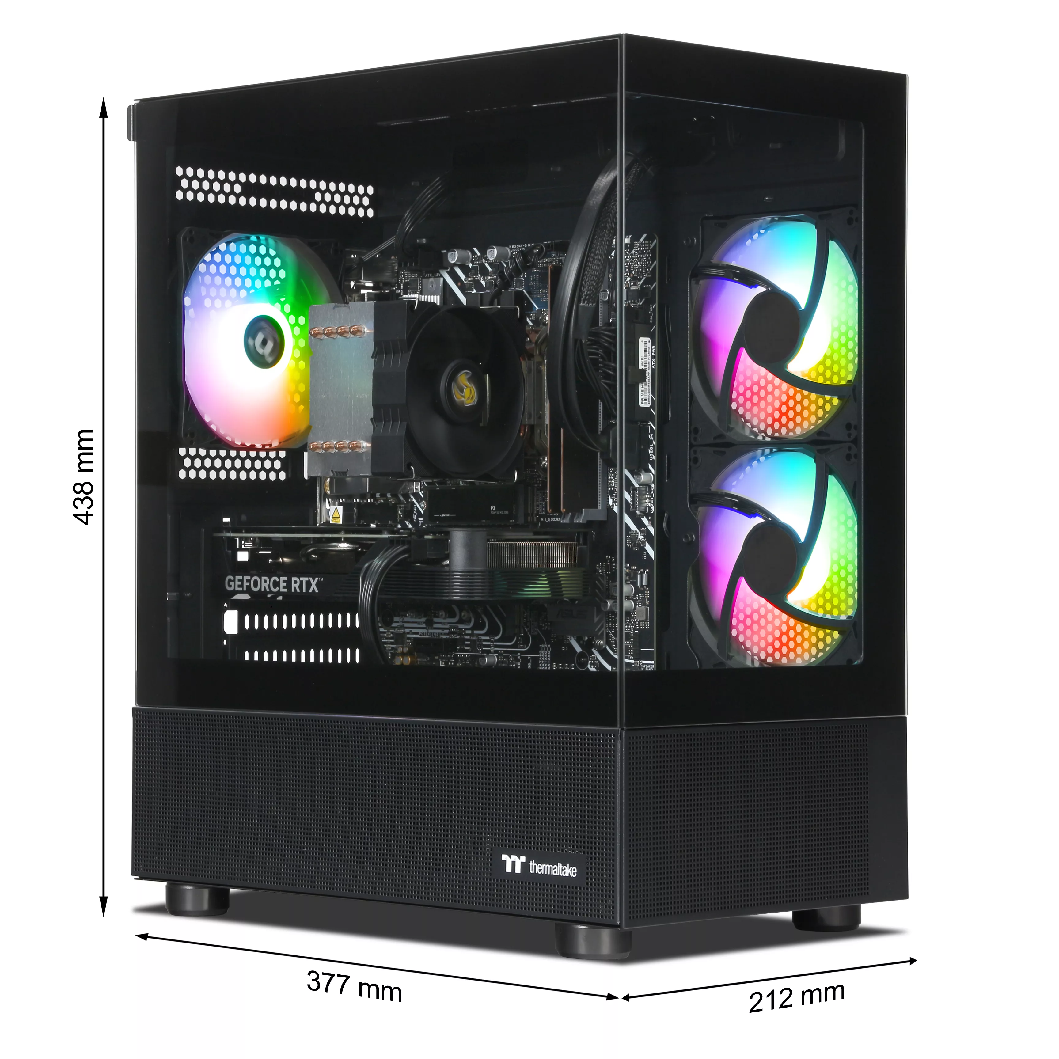 Gaming PC | Intel Core i5-13400F | Nvidia GeForce RTX 5060 8GB | 32GB DDR5 RAM | 1TB NVMe SSD | Windows 11 | WLAN & Bluetooth | Libre Office