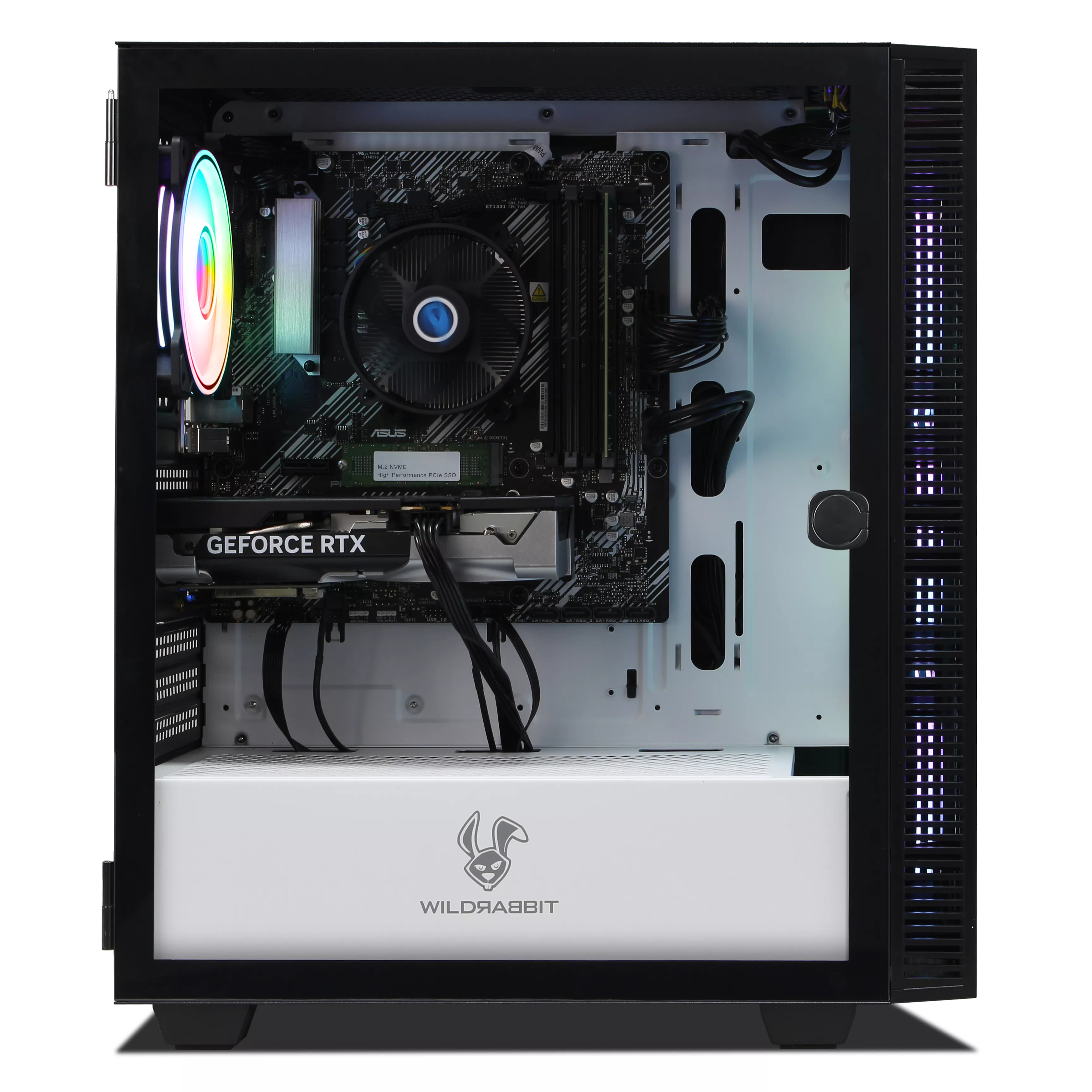 Radiant Gaming V3 | AMD Ryzen 5 5500 | Nvidia GeForce RTX 5060 8GB | 16GB RAM | 1TB NVMe SSD | Windows 11 | WLAN | Libre Office