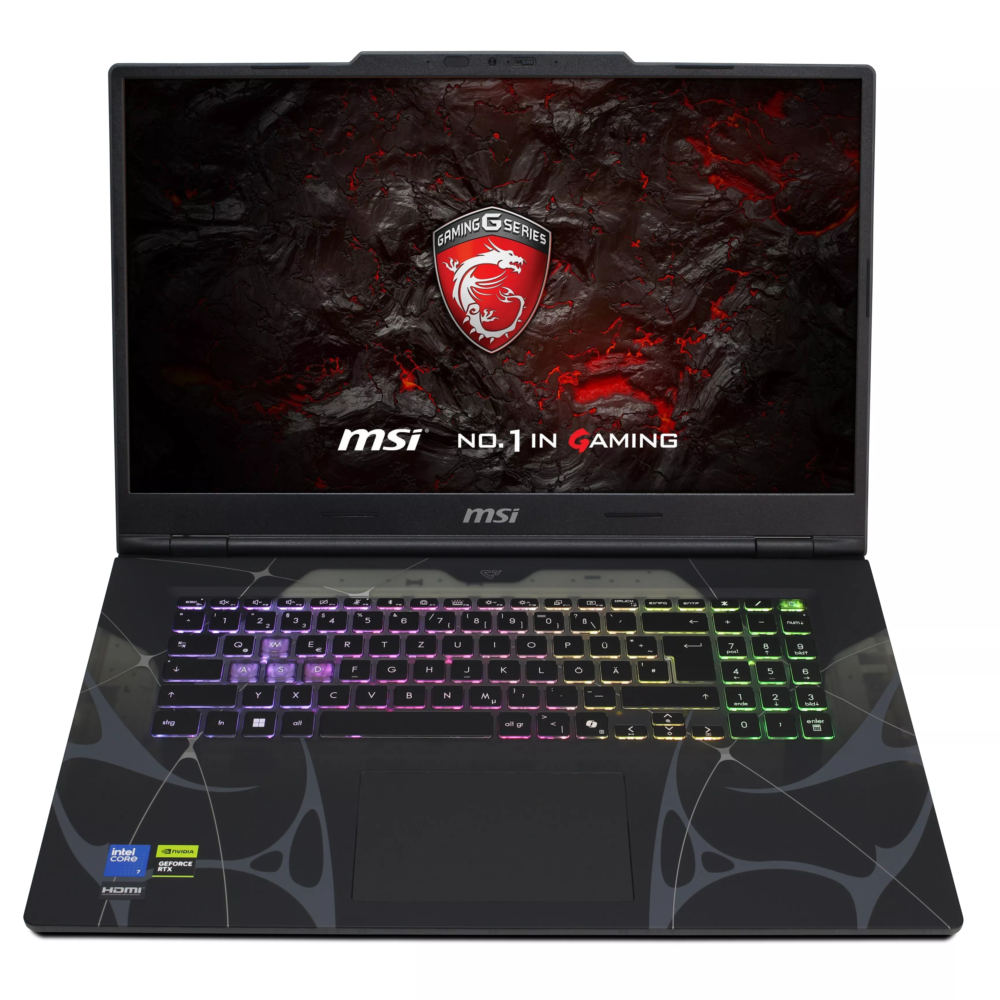 MSI Cyborg 17 B2RWFKG-056 Gaming | 16GB DDR5 RAM | 512GB NVMe SSD | Intel Core 7 240H | NVIDIA GeForce RTX 5060 8GB | Windows 11 Pro | WLAN & Bluetooth | MS Office 2024