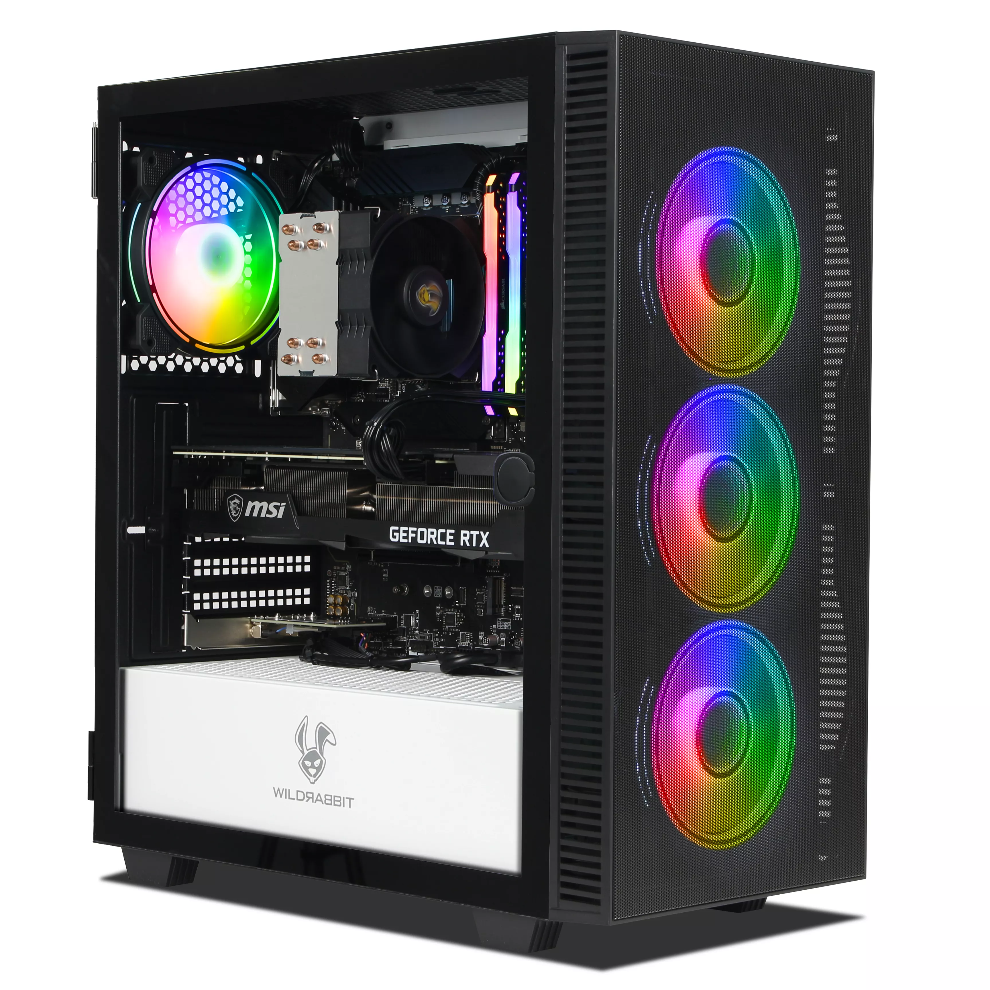 Vector Gaming PC | AMD Ryzen 7 5700X | Nvidia GeForce RTX 3070 Ti 8GB | 16GB RAM | 1TB NVMe SSD | Windows 11 | WLAN & Bluetooth 