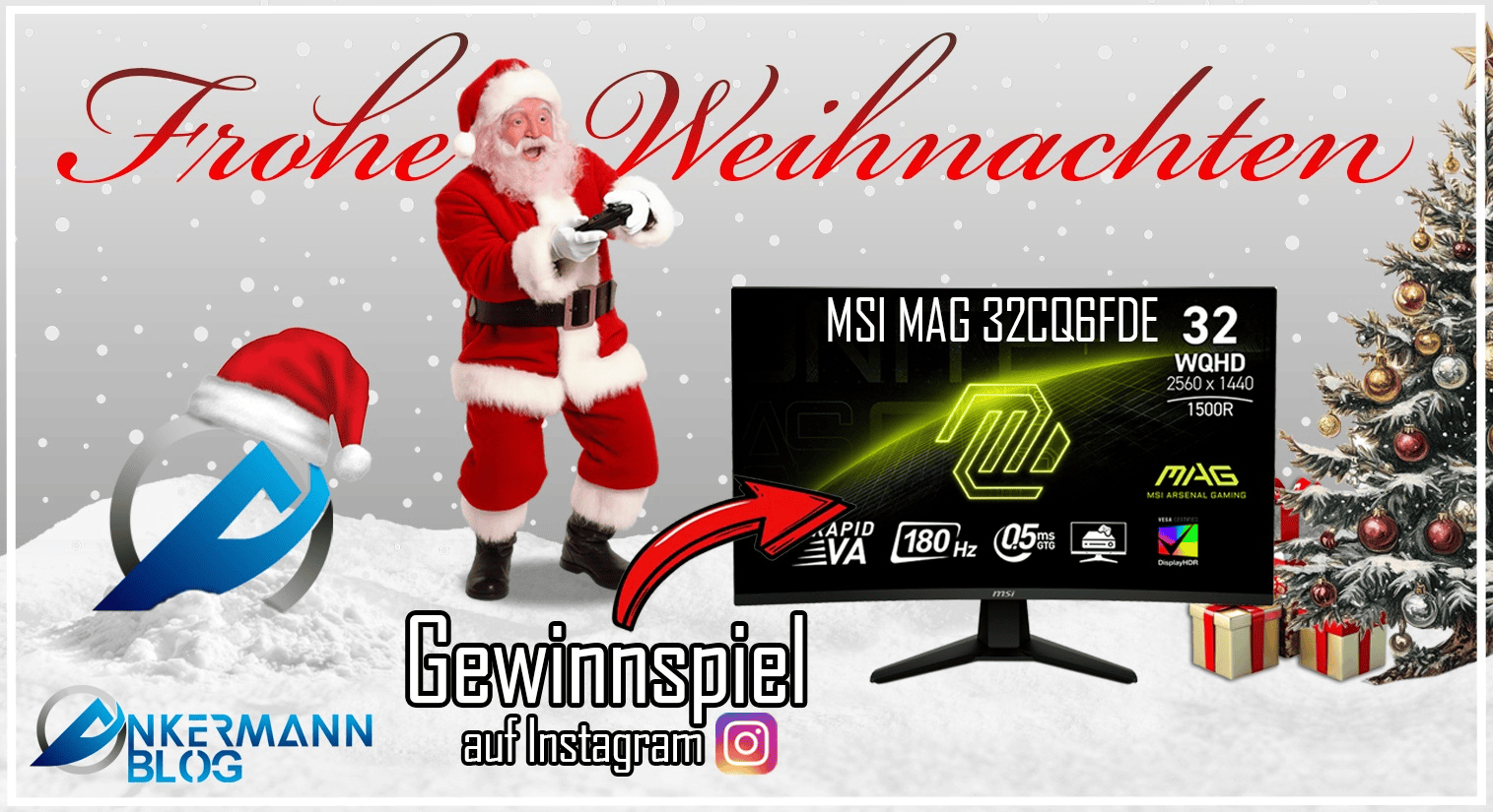 Ankermann wünscht euch frohe Weihnachten