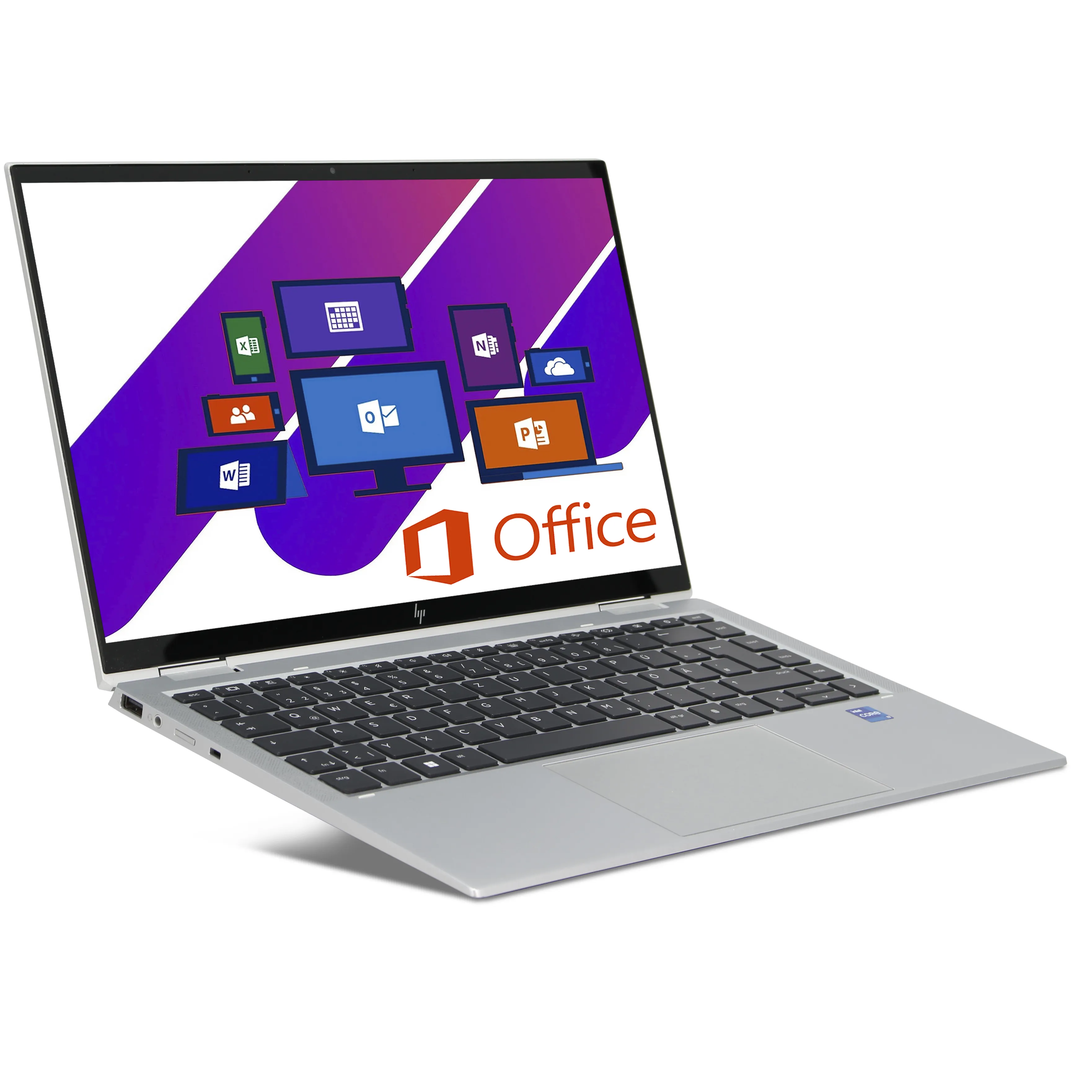 HP Elitebook x360 1040 G8 | 16GB RAM | 512GB NVMe SSD | Intel Core i7-1165G7 | 13.3" Full HD Display | Windows 11 Pro | WiFi & Bluetooth | MS Office 2024 HP Elitebook x360 1040 G8 | 16GB RAM | 512GB NVMe SSD | Intel Core i7-1165G7 | 13.3" Full HD Display | Windows 11 Pro | WiFi & Bluetooth | MS Office 2024