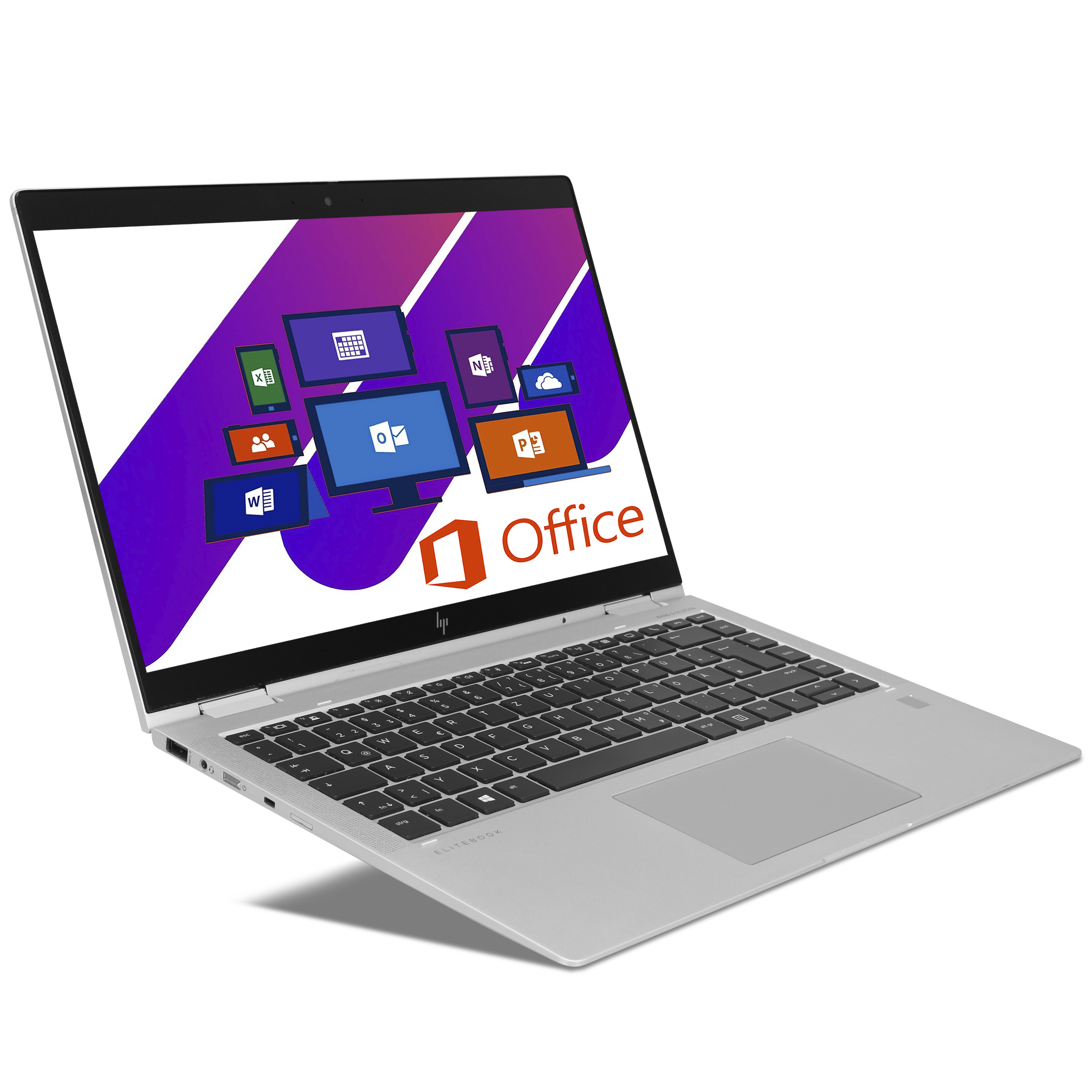 HP Elitebook x360 1040 G6 | 16GB RAM | 1To NVMe SSD | Intel Core i7-8565U | 14" Full HD Display | Windows 11 Pro | WiFi & Bluetooth | MS Office 2024