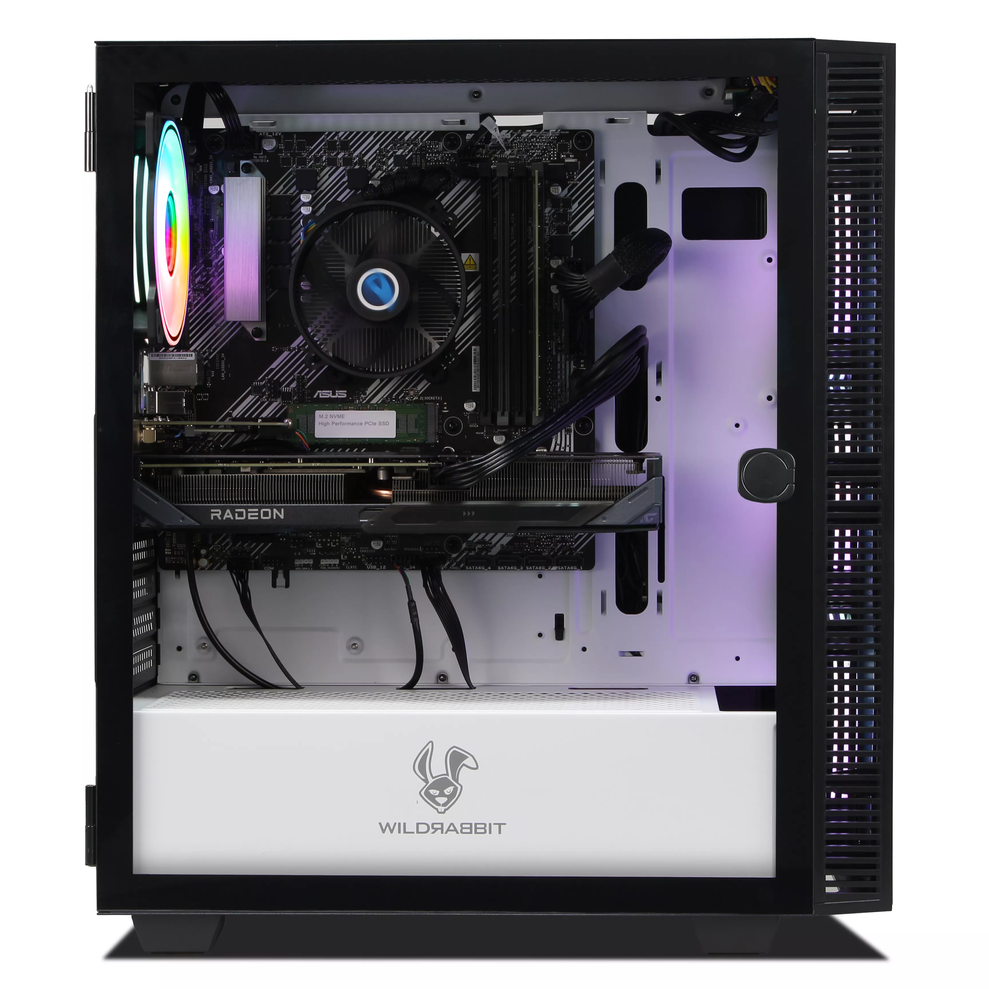Wildrabbit Blaze | AMD Ryzen 5 5500 | Radeon RX 9060 XT 8GB | 16GB RAM | 1TB NVMe SSD | Windows 11 | WLAN & Bluetooth 