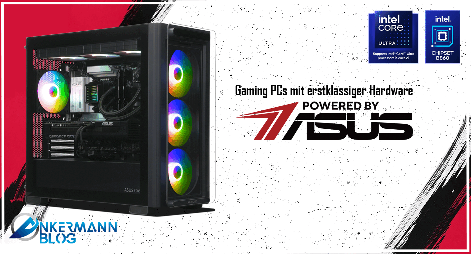 Gaming-PCs Powered by ASUS – Maximale Leistung für dein ultimatives Spielerlebnis