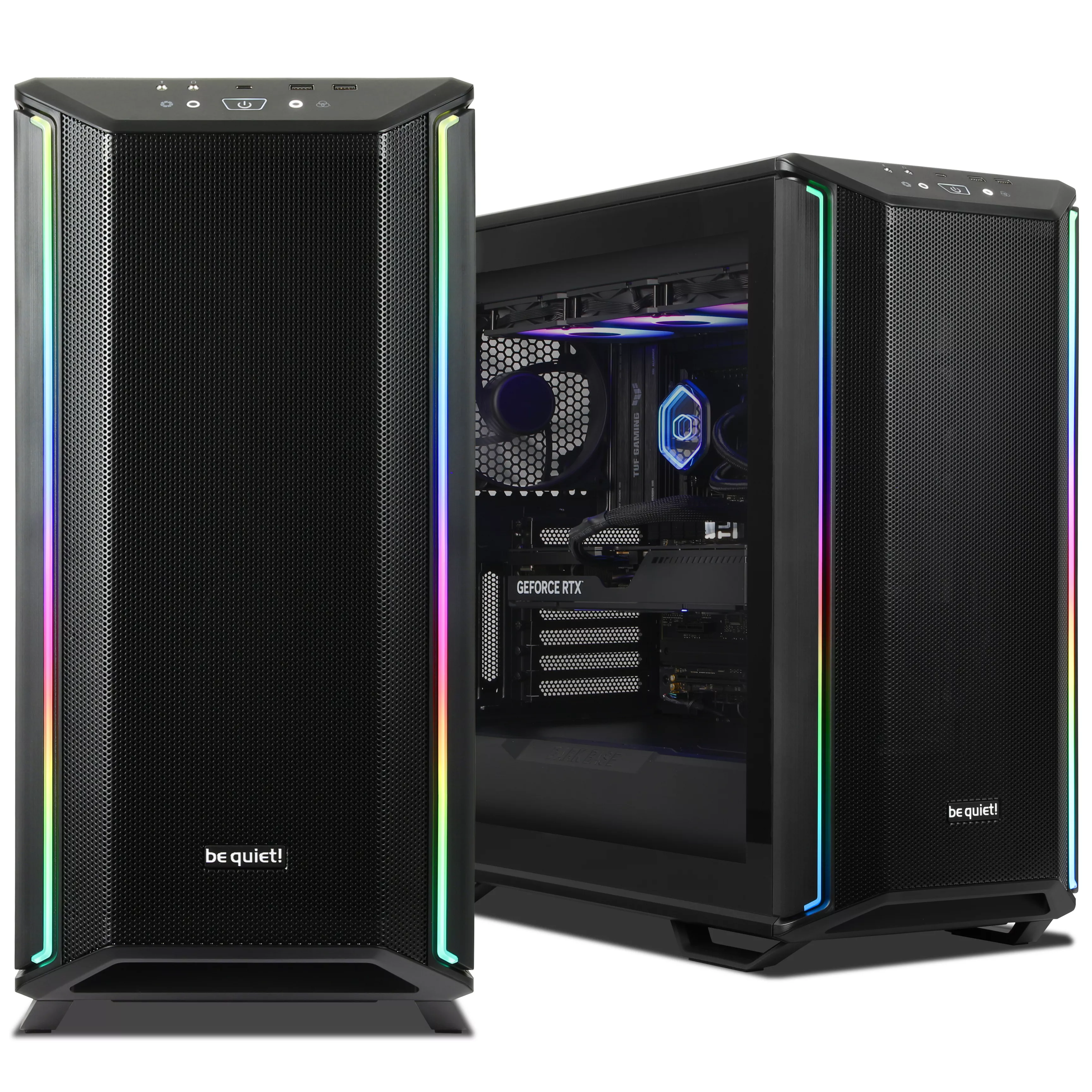 WILDRABBIT AQUA Gaming PC | Intel Core Ultra 9 285K | Nvidia GeForce RTX 5070 Ti 16GB | 64GB DDR5 RAM | 2TB NVMe SSD | Windows 11 | WLAN & Bluetooth