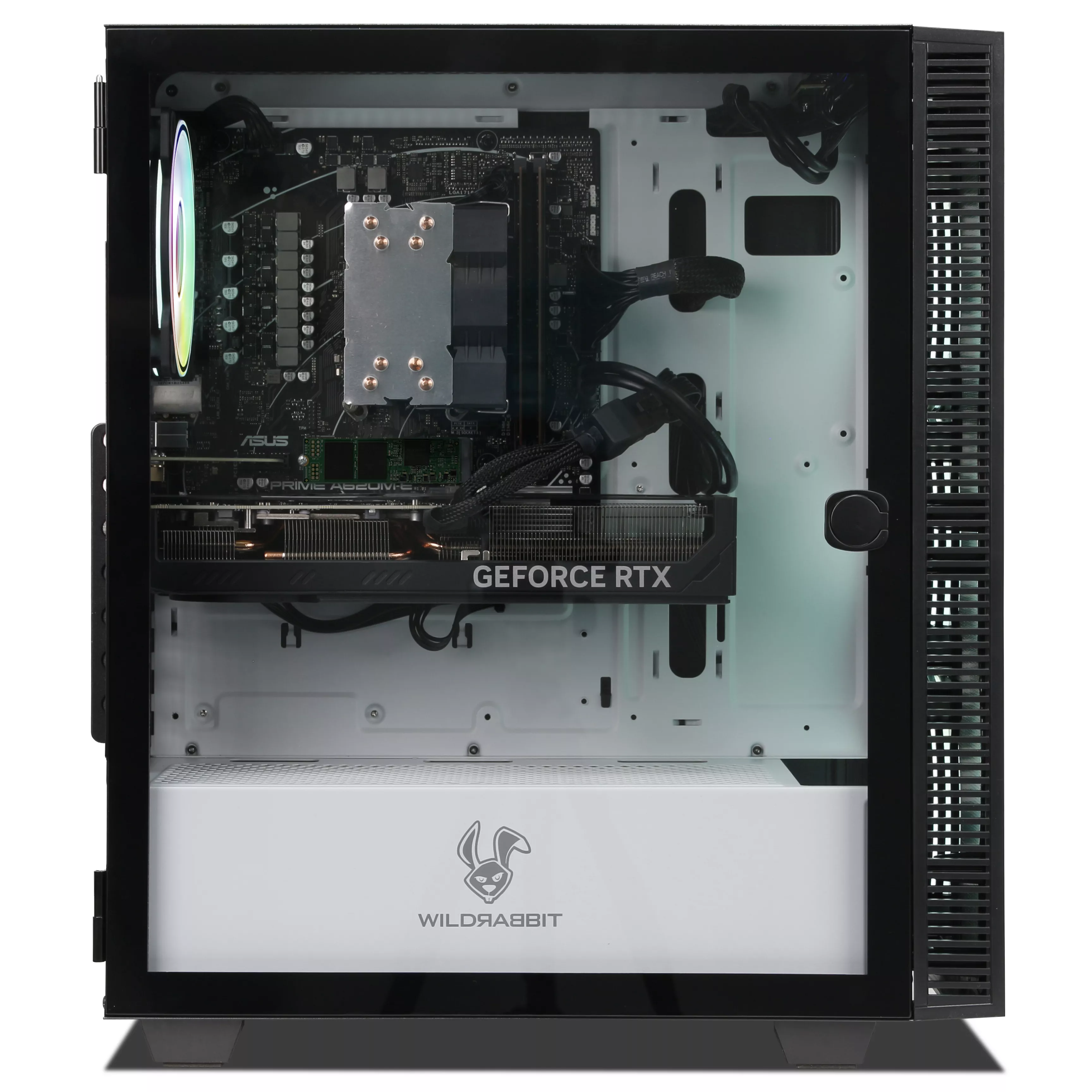 Ryzen Gaming Bundle | AMD Ryzen 7 8700F | Nvidia GeForce RTX 5070 12GB | 32GB DDR5 RAM | 1TB NVMe SSD | Windows 11 | WLAN | MSI MAG 32" Curved WQHD Gaming Monitor | MSI RGB Deutsche Tastatur | MSI GM11 Mouse | Libre Office Ryzen Gaming Bundle | AMD Ryzen 7 8700F | Nvidia GeForce RTX 5070 12GB | 32GB DDR5 RAM | 1TB NVMe SSD | Windows 11 | WLAN | MSI MAG 32" Curved WQHD Gaming Monitor | MSI RGB Deutsche Tastatur | MSI GM11 Mouse | Libre Office