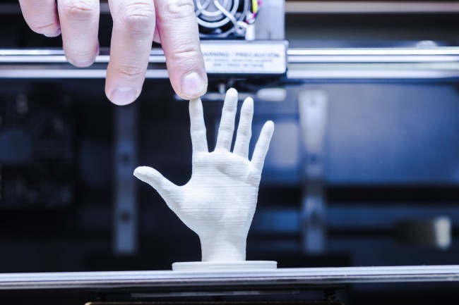 3d printing hand