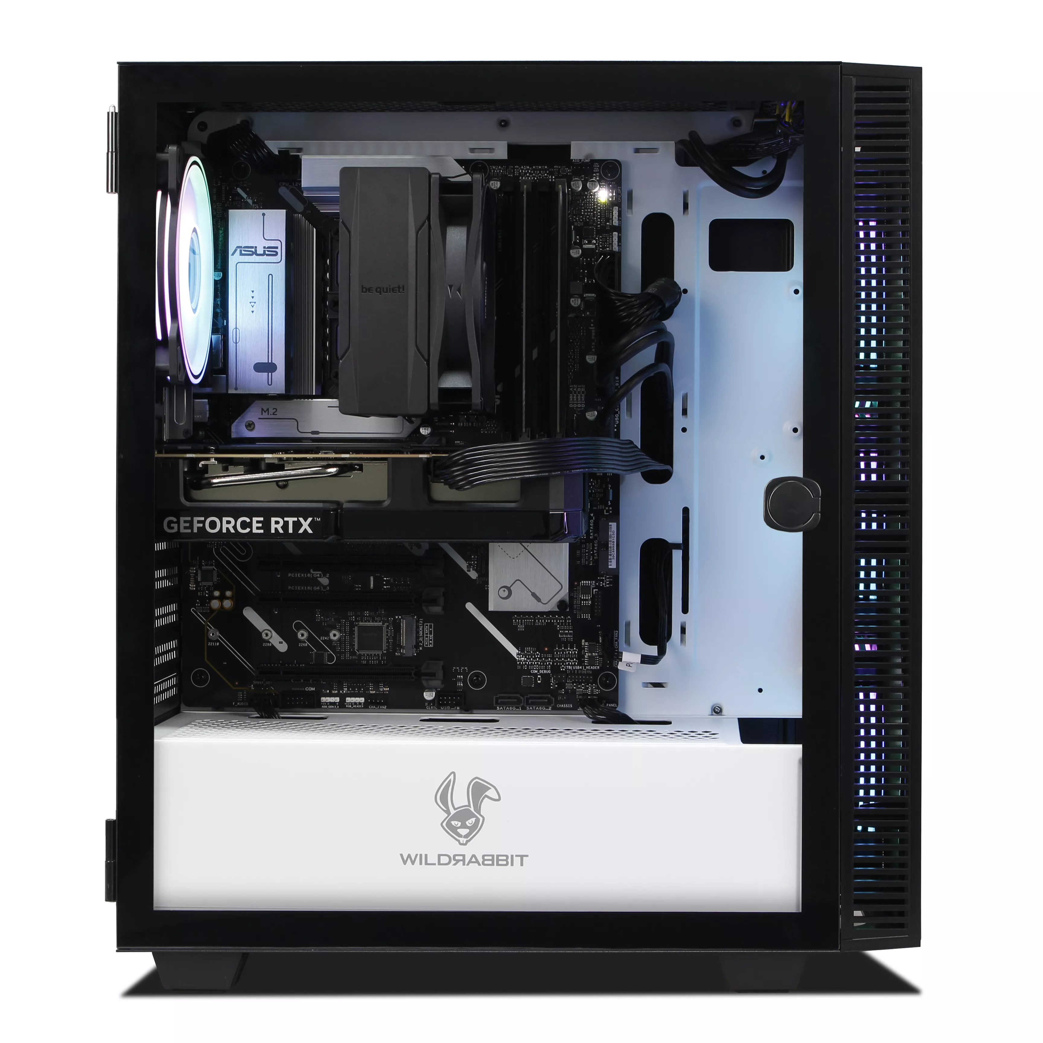 WILDRABBIT X ASUS Pro | Intel Core Ultra 7 265KF | Nvidia GeForce RTX 5070 12GB | 32GB DDR5 RAM | 1TB NVMe SSD | Windows 11 | WLAN & Bluetooth