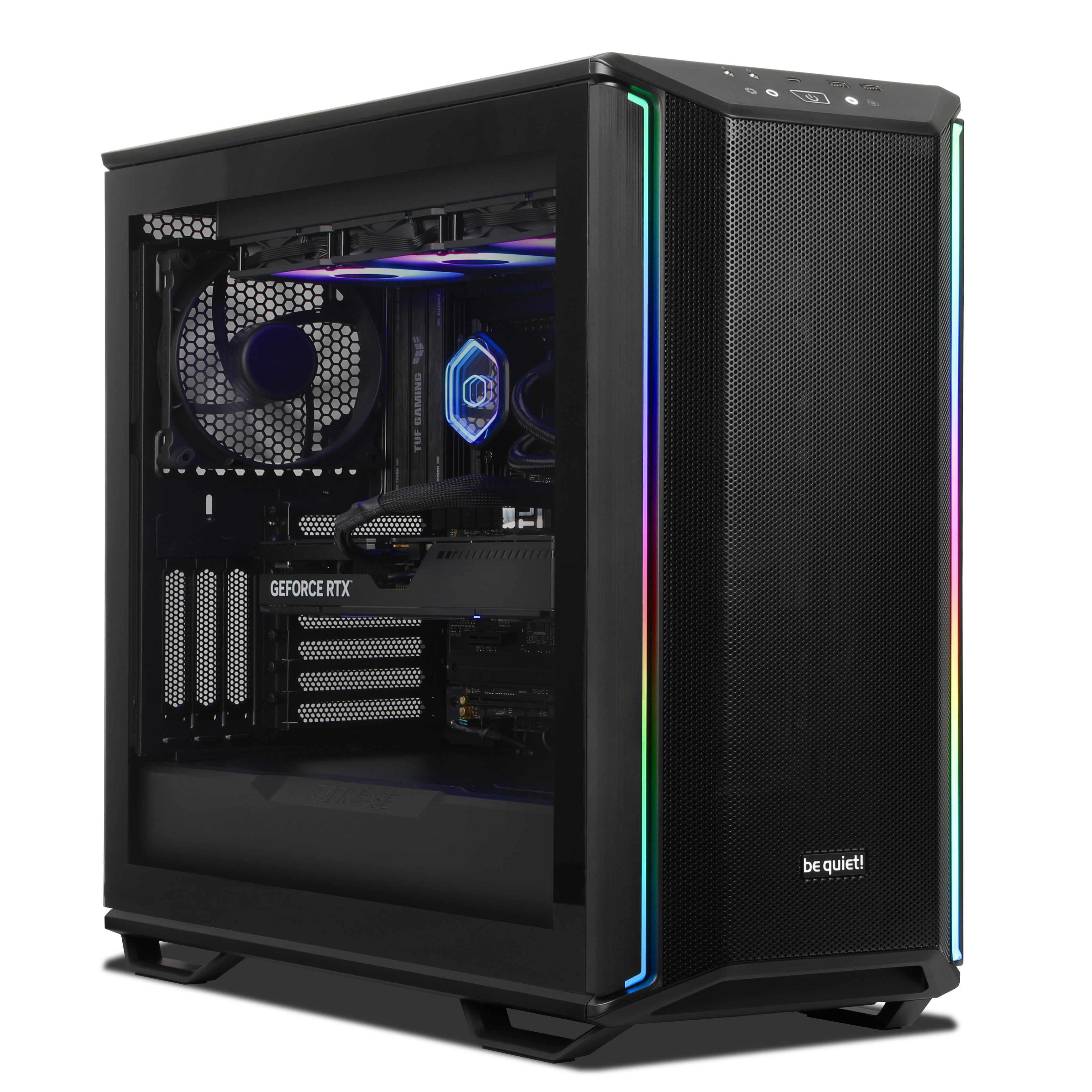 WILDRABBIT AQUA Gaming PC | Intel Core Ultra 9 285K | Nvidia GeForce RTX 5070 Ti 16GB | 64GB DDR5 RAM | 2TB NVMe SSD | Windows 11 | WLAN & Bluetooth