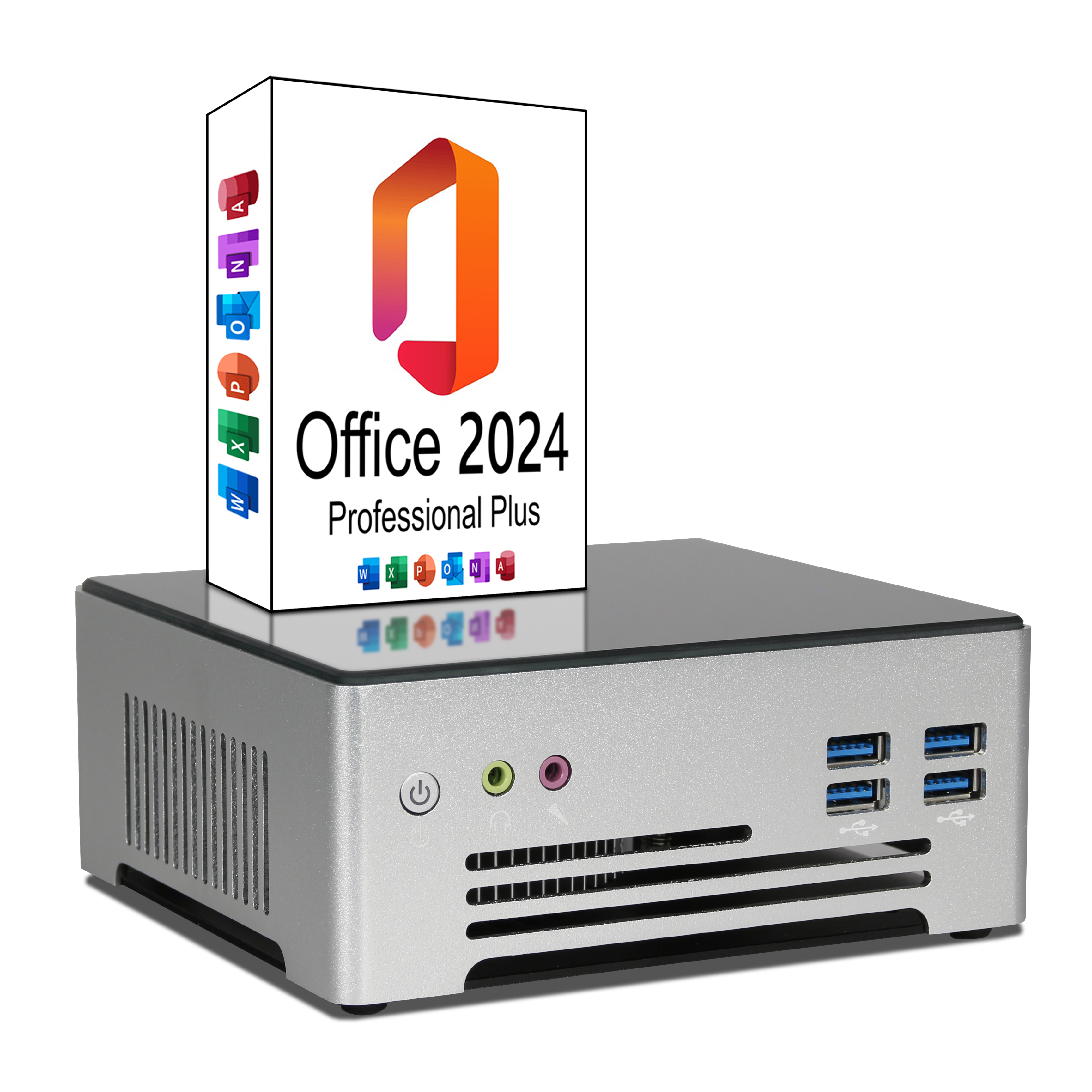 Ankermann MX PRO Mini PC | 16GB RAM | 1TB NVMe SSD | Windows 11 | Intel Core i7 - 9850H | WiFi & Bluetooth | MS Office 2024 Ankermann MX PRO Mini PC | 16GB RAM | 1TB NVMe SSD | Windows 11 | Intel Core i7 - 9850H | WiFi & Bluetooth | MS Office 2024