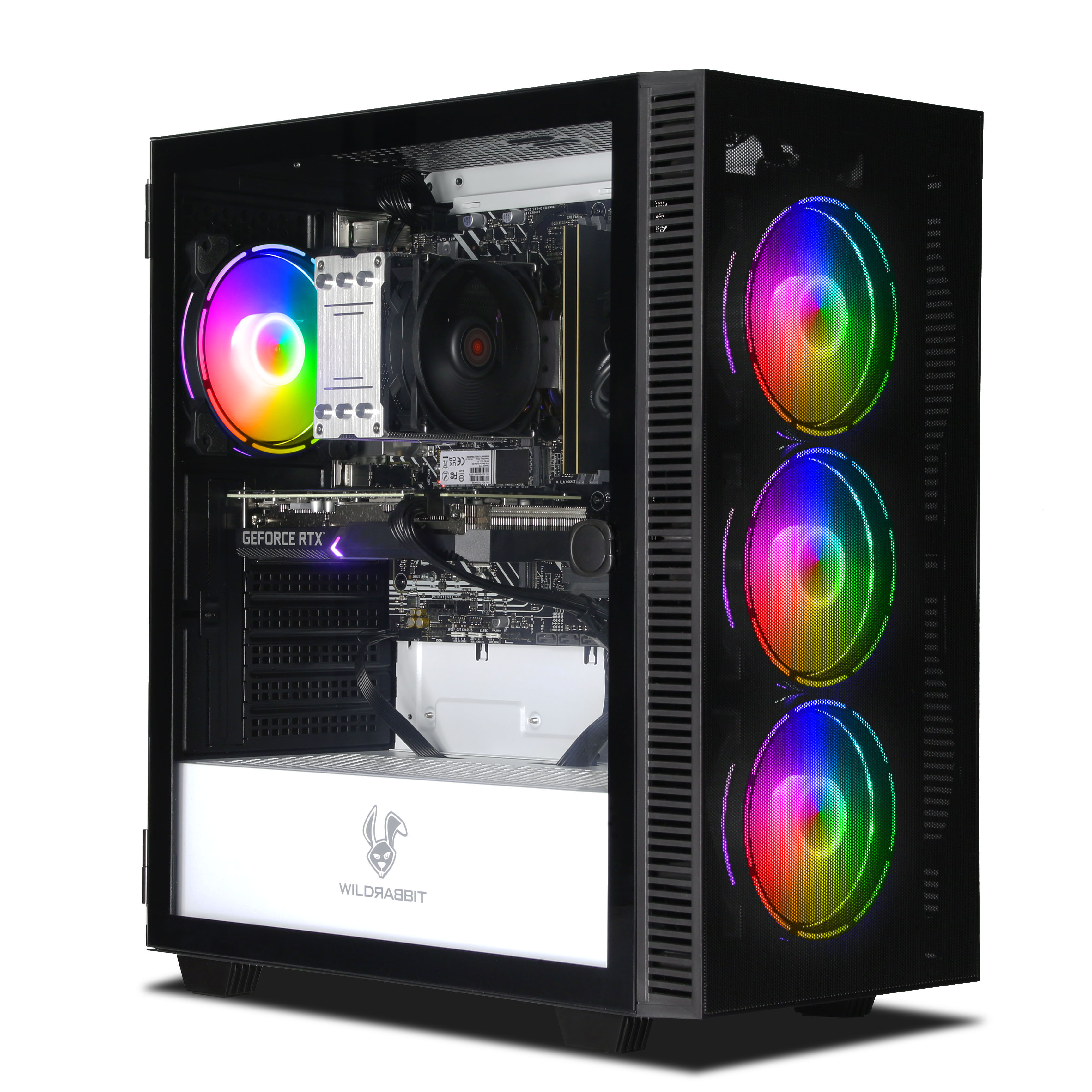 Voltix Gaming V3 | Intel Core i7-13700F | Nvidia GeForce RTX 5060 8GB | 32GB DDR5 RAM | 1TB NVMe SSD | Windows 11 | WLAN & Bluetooth | Libre Office