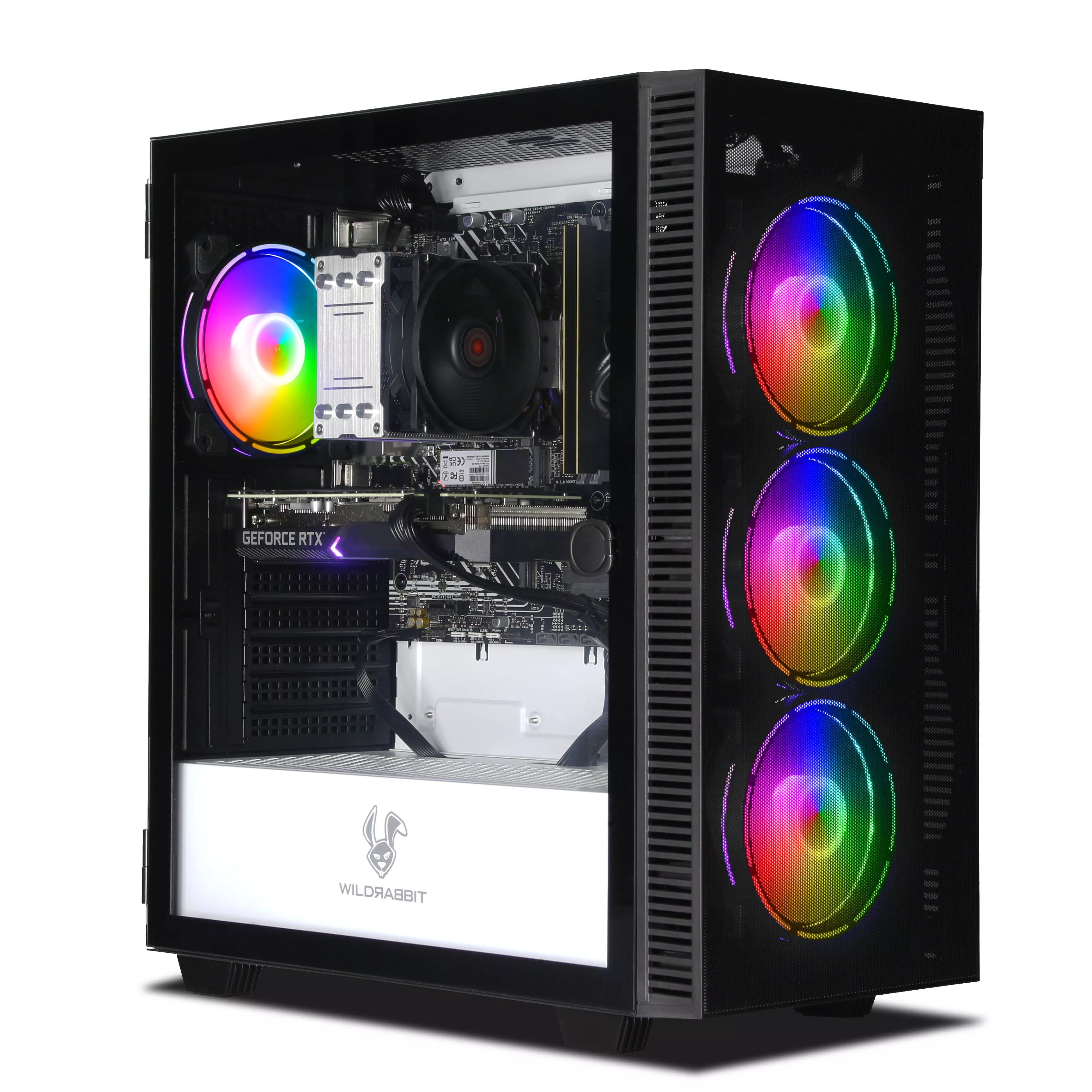 Voltix Gaming V3 | Intel Core i7-13700F | Nvidia GeForce RTX 5060 8GB | 32GB DDR5 RAM | 1TB NVMe SSD | Windows 11 | WLAN & Bluetooth | Libre Office