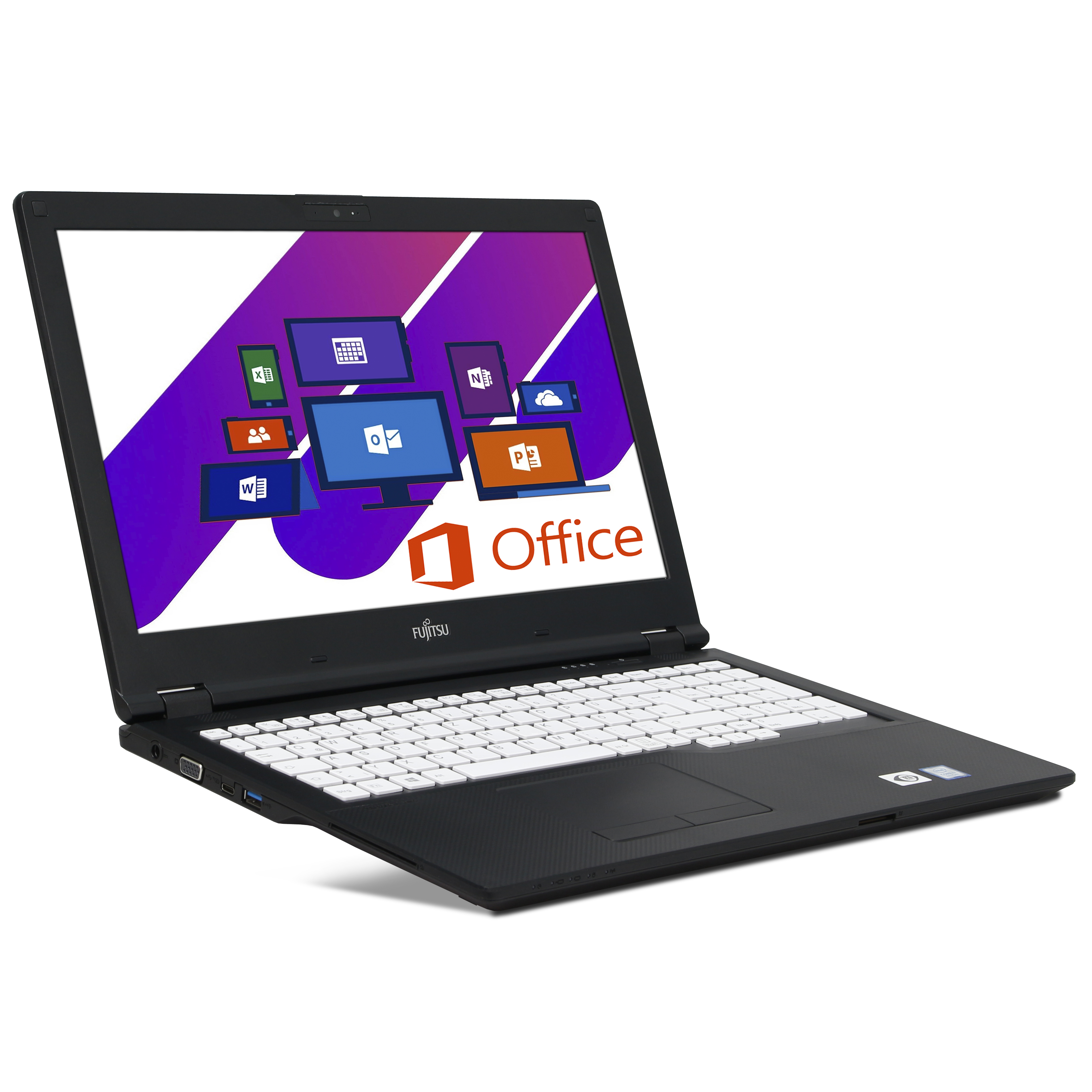 Fujitsu Lifebook E559 | 16GB RAM | 1TB NVMe SSD | Intel Core i7-8665U | 15.6" Full HD Display | Windows 11 Pro | WiFi & Bluetooth | MS Office 2024