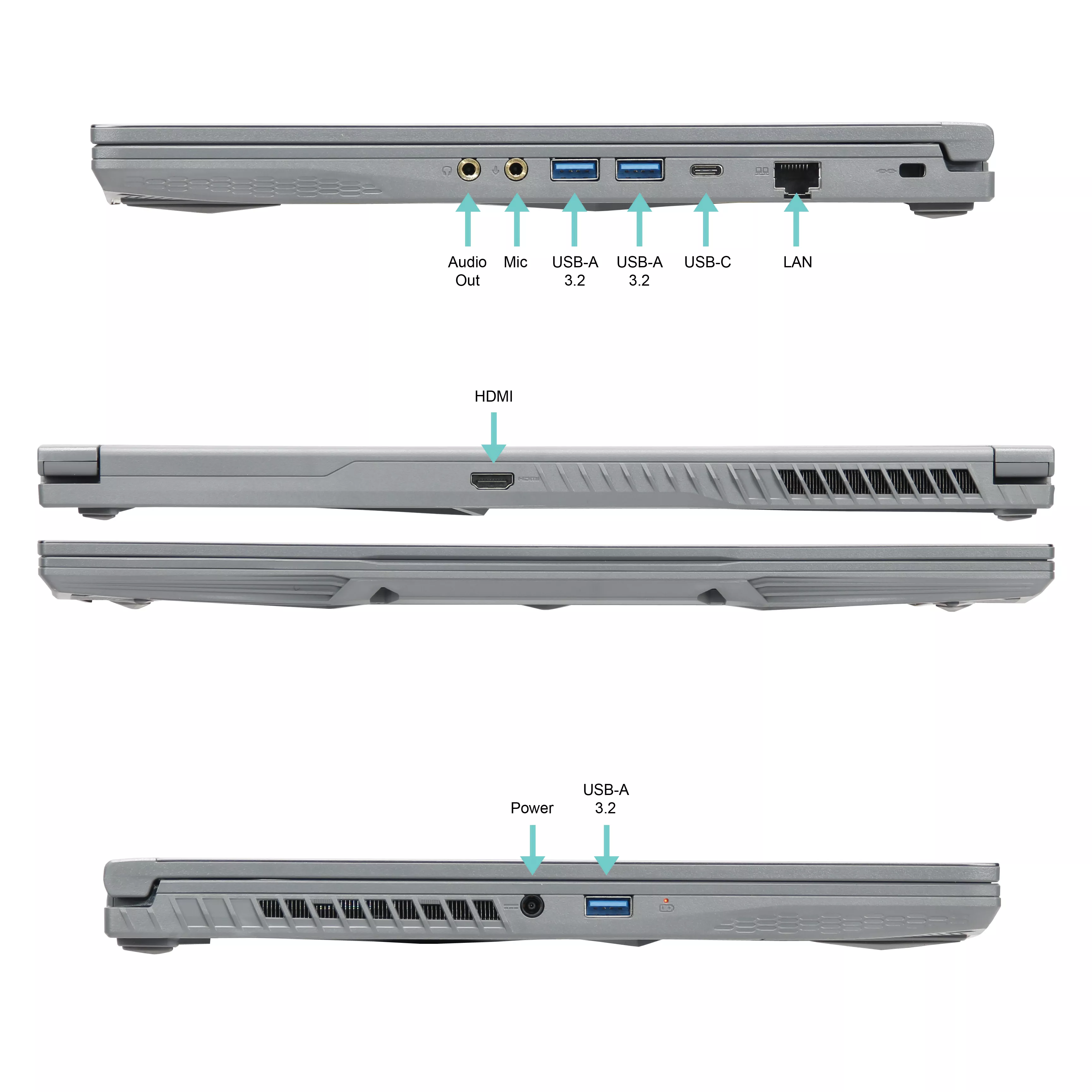 MSI Thin 15 Gaming | 16GB RAM | 512GB NVMe SSD | Intel Core i7-13620H | 15.6" Full HD LED Display | Nvidia GeForce RTX 4060 8GB | Windows 11 Pro | WLAN & Bluetooth | MS Office 2024