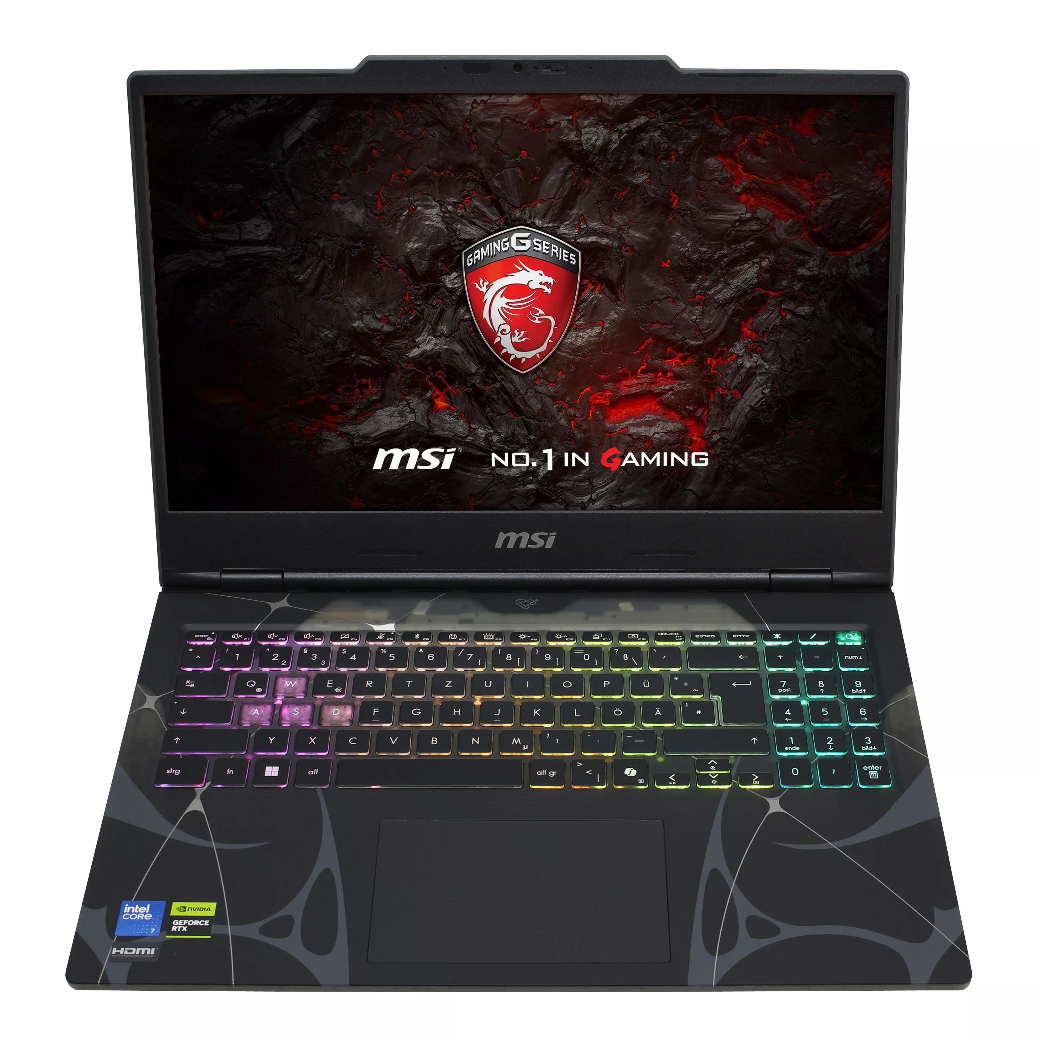 MSI Cyborg 15 B2RWEKG Gaming | 16GB DDR5 RAM | 512GB NVMe SSD | Intel Core 7 240H | 15.6" Full HD LED Display | NVIDIA GeForce RTX 5050 8GB | Windows 11 Pro | WLAN & Bluetooth | MS Office 2024