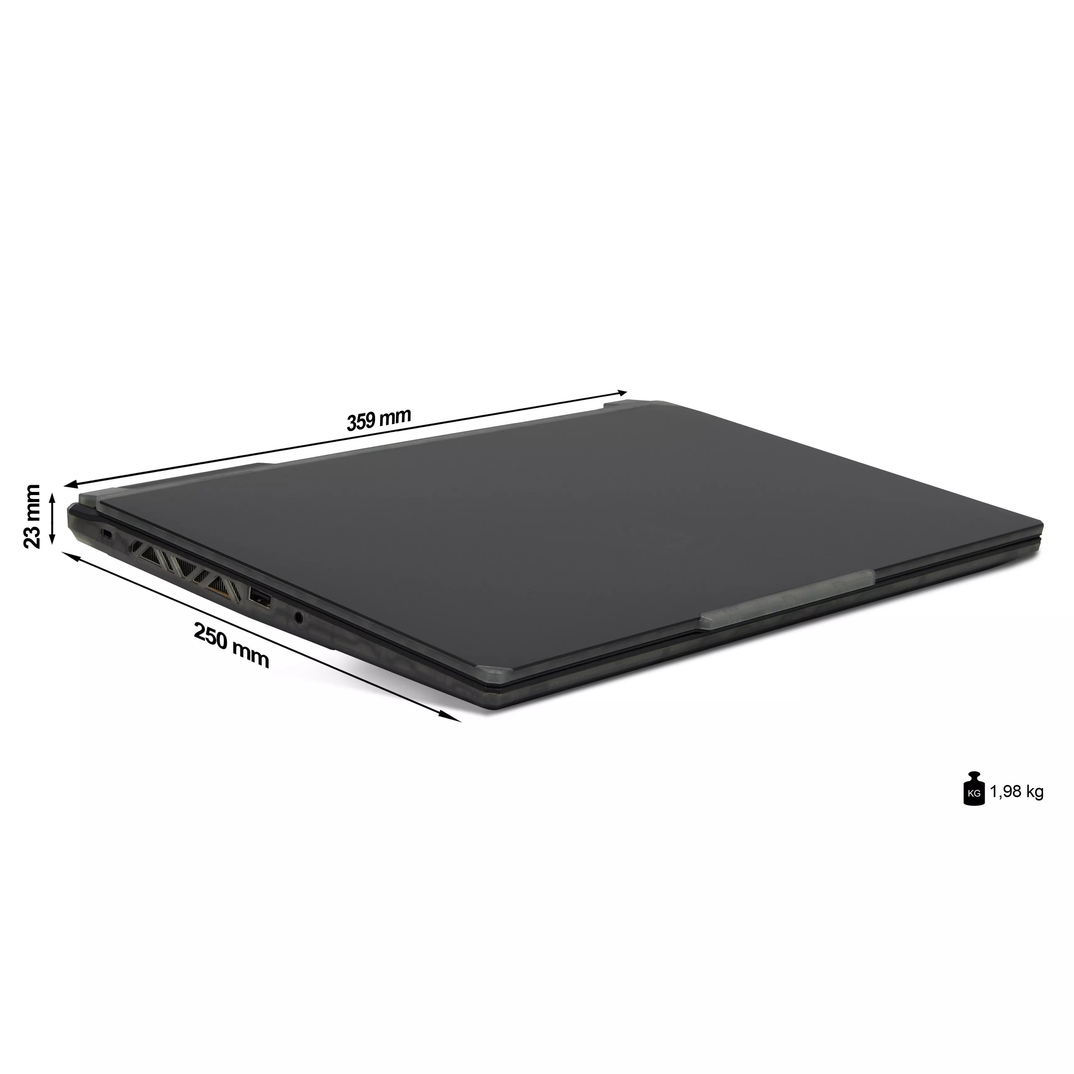 MSI Cyborg 15 A13VE-888 Gaming | 16GB DDR5 RAM | 512GB NVMe SSD | Intel Core i5-13420H | 15.6" Full HD LED Display | Nvidia GeForce RTX 4050 6GB | Windows 11 Pro | WLAN & Bluetooth | MS Office 2024