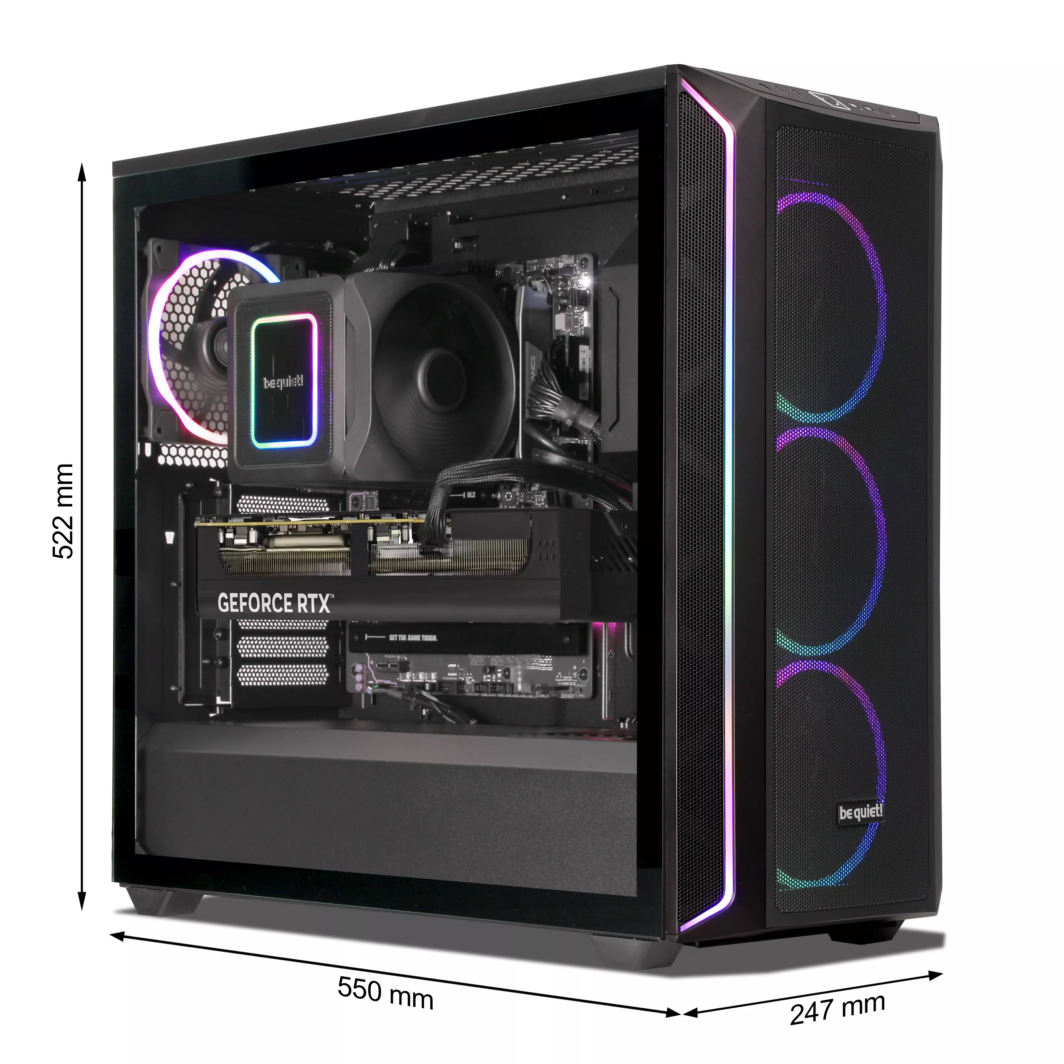 Nebula X3D Gaming PC | AMD Ryzen 7 9800X3D | Nvidia GeForce RTX 5080 16GB | 64GB DDR5 RAM | 2TB NVMe SSD | Windows 11 | WiFi & Bluetooth